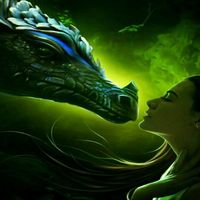 Dragon girl Telegram Logo Dragon girl Telegram Logo