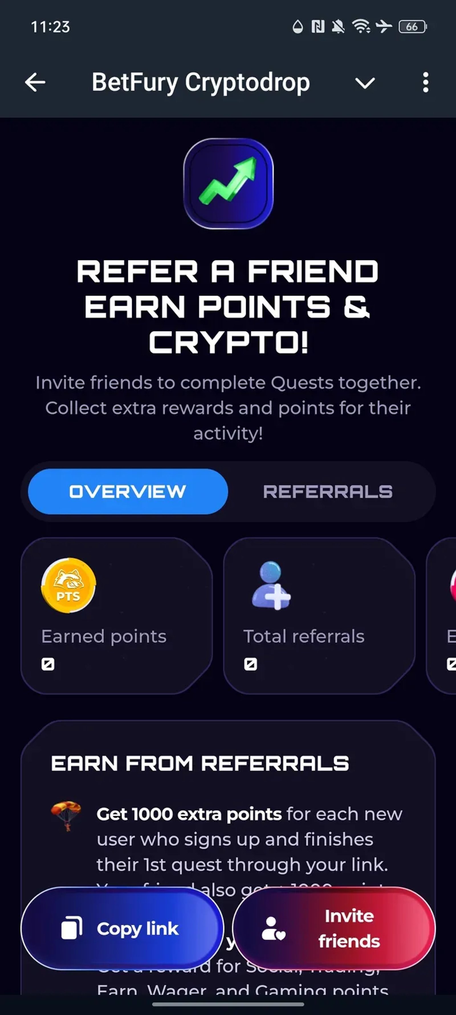 BetFury Cryptodrop в Телеграм — скриншот 4
