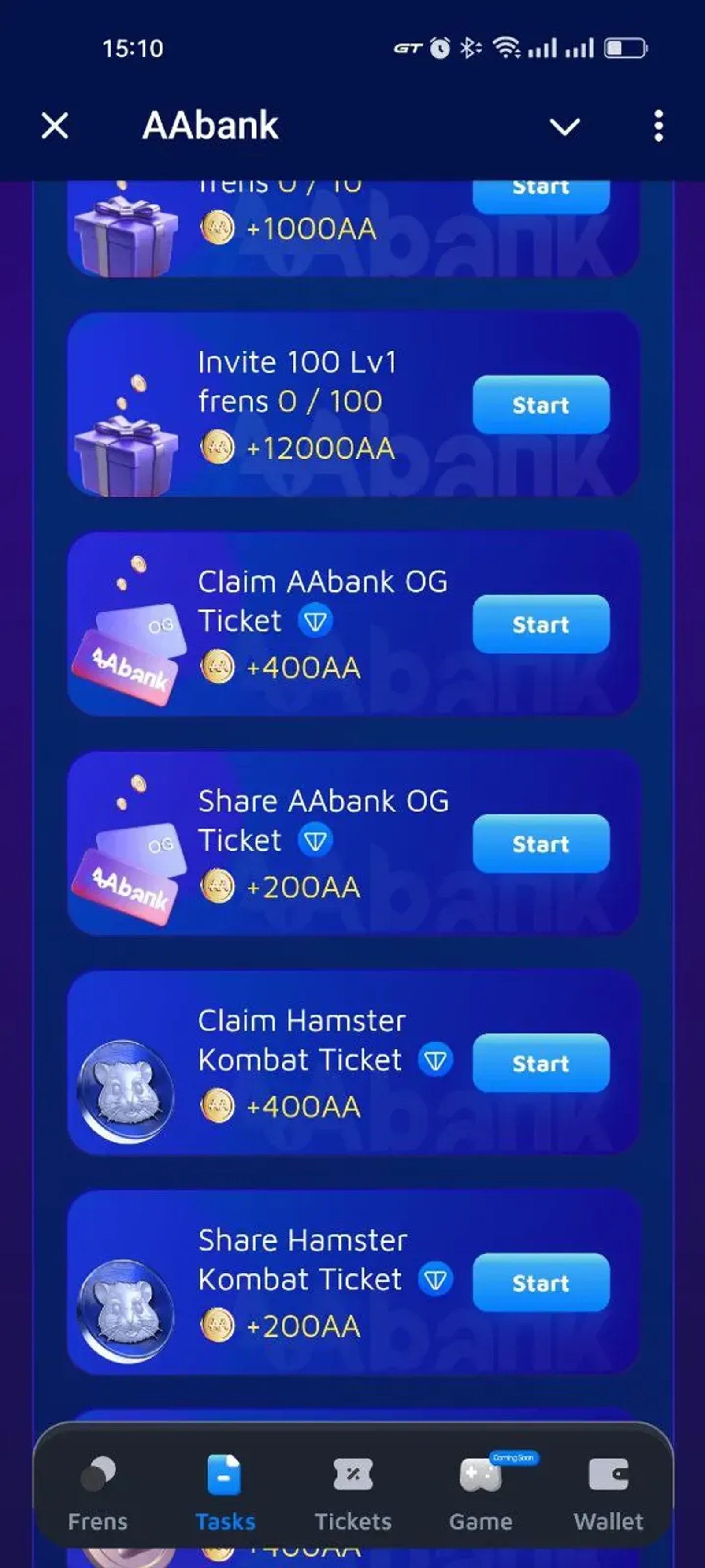AAbank в Телеграм — скриншот 3