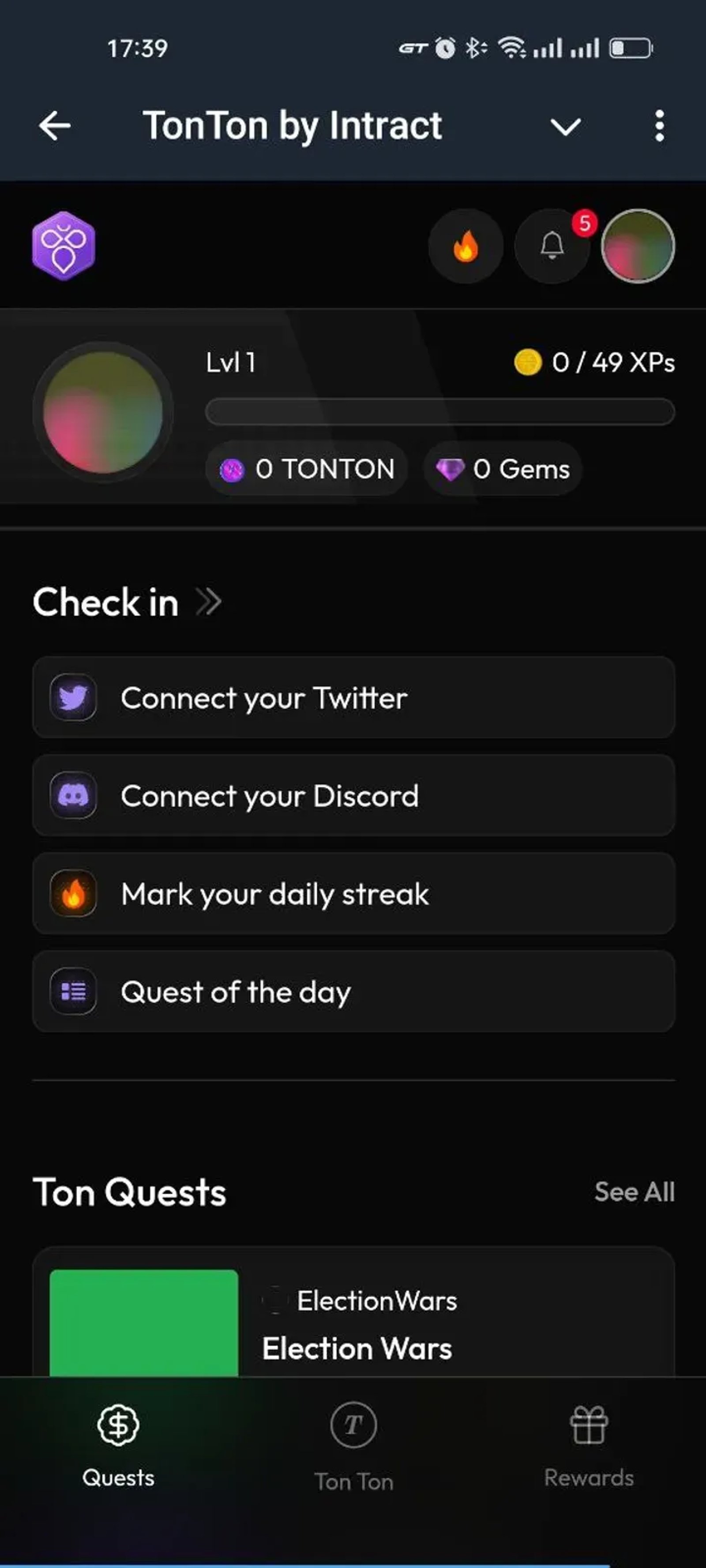 TonTon by Intract в Телеграм — скриншот 4