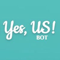 Yes, US! 🤖 Bot - USA Visa Telegram Logo