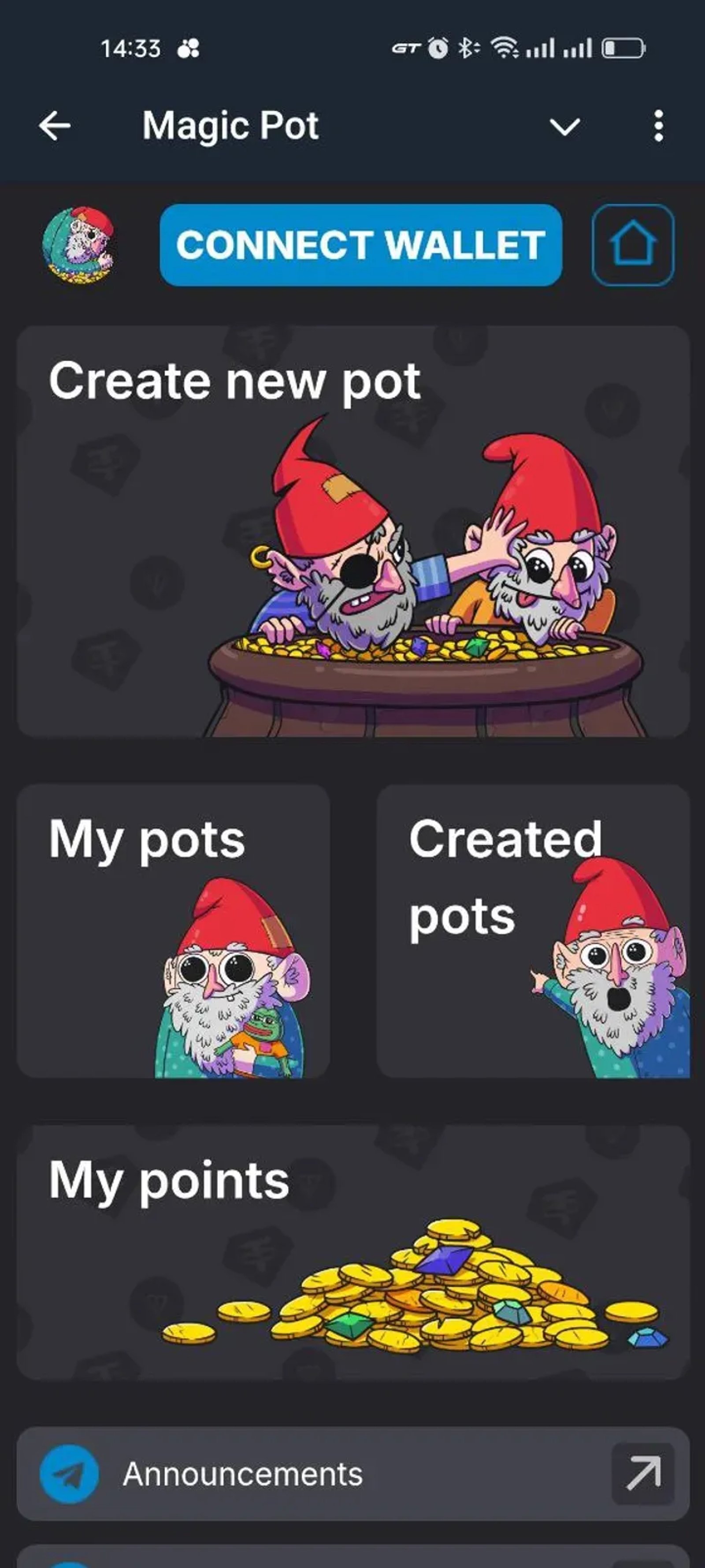 Magic Pot в Телеграм — скриншот 4