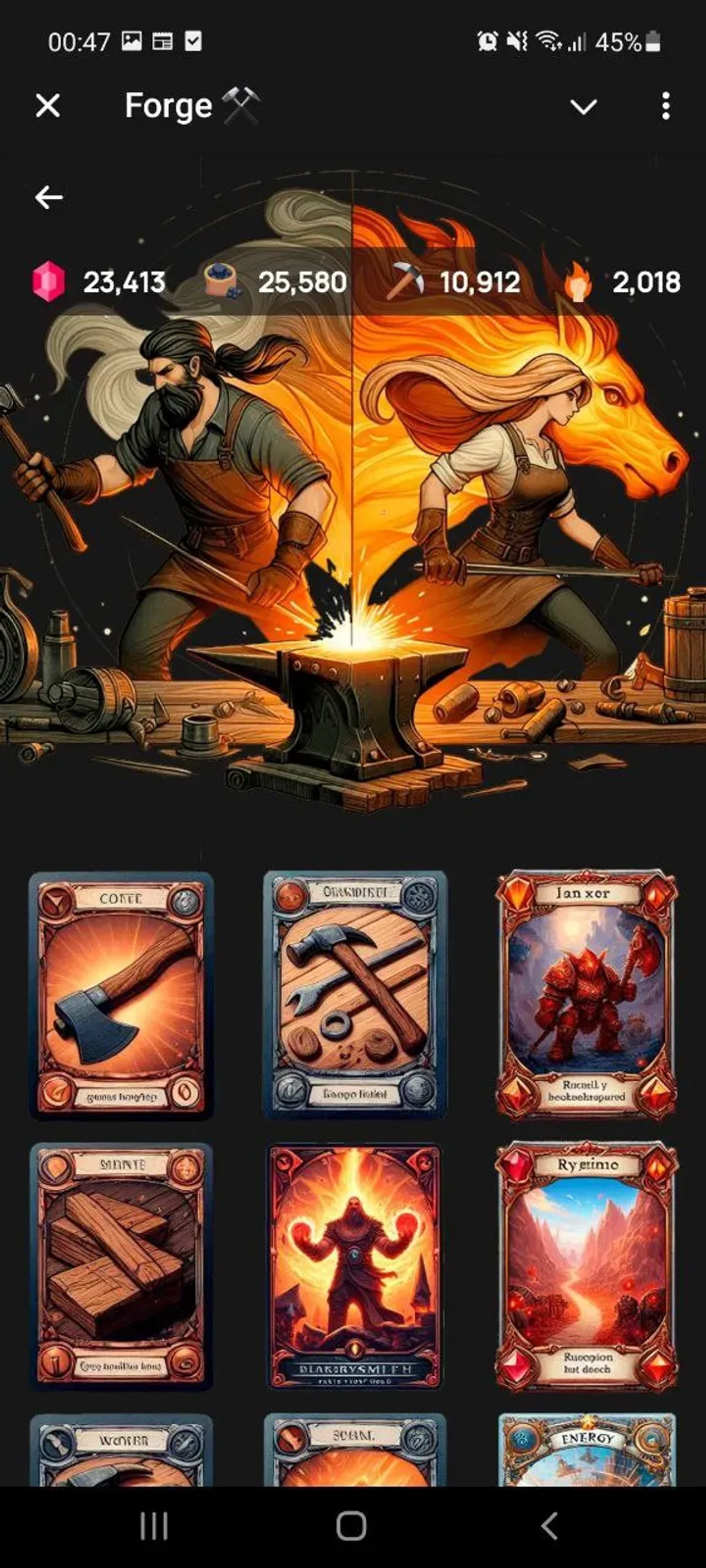 Forge ⚒ в Телеграм — скриншот 1