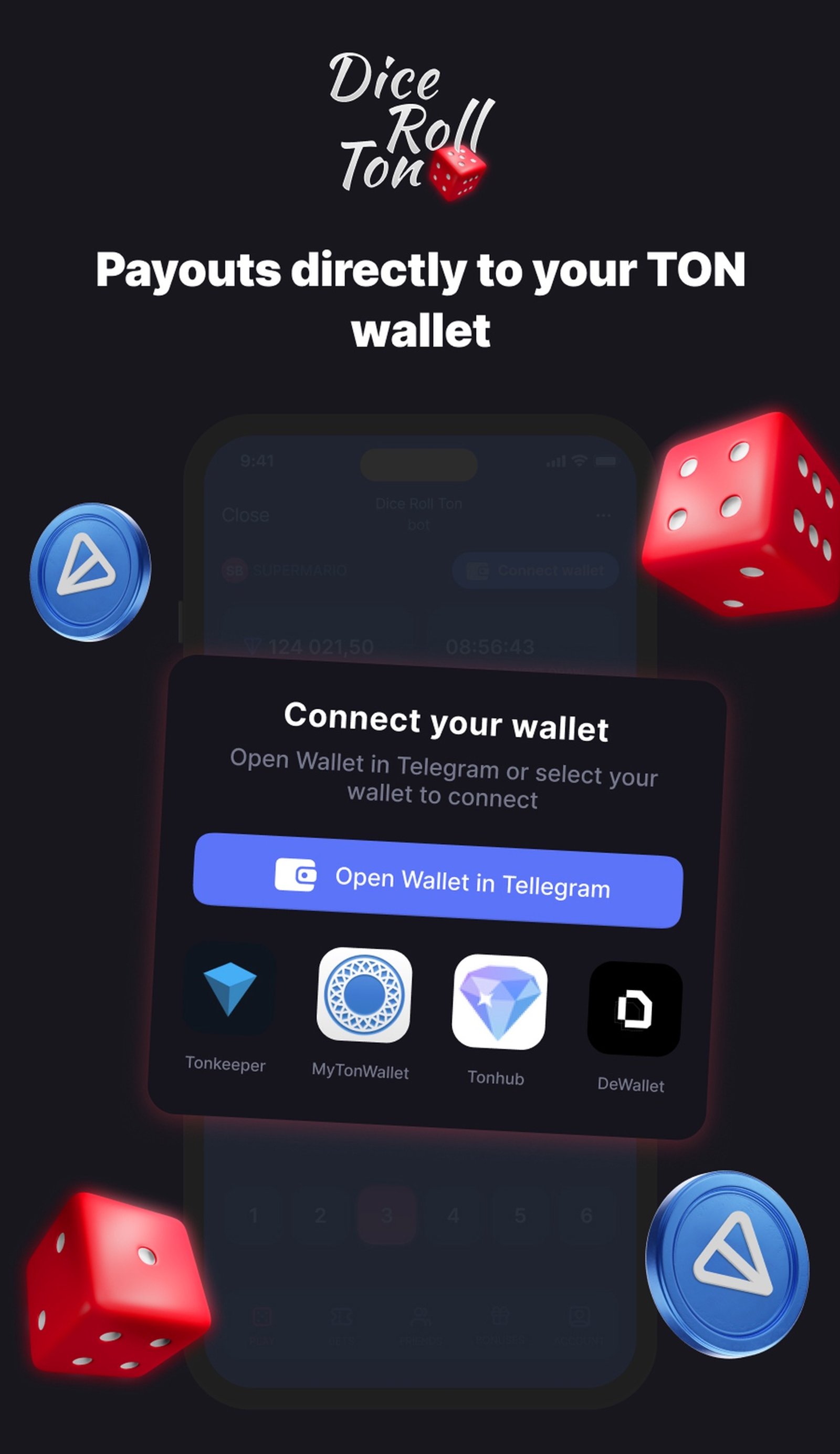 Dice Roll Ton Telegram Screenshot 2