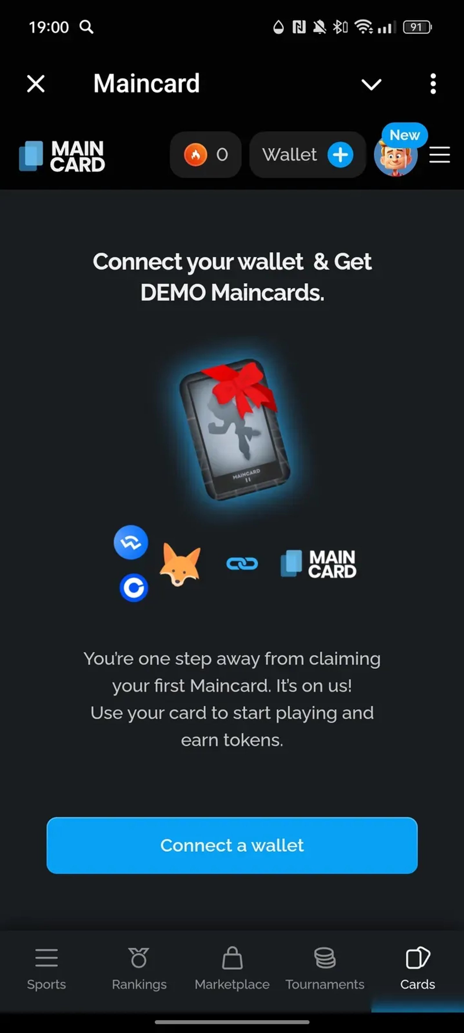 Maincard в Телеграм — скриншот 3