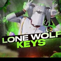 LONEWOLF × KEYS Logo Telegram