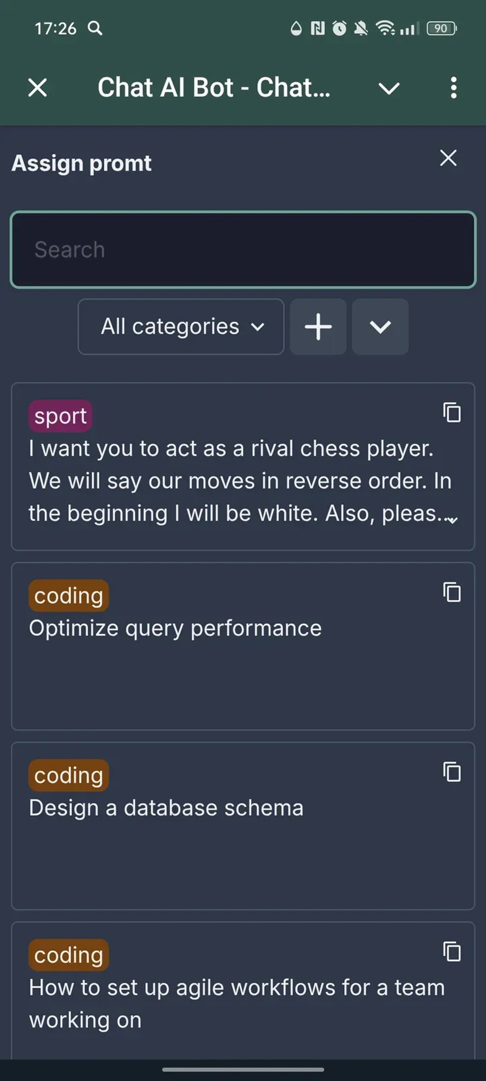 Chat AI Bot - ChatGPT, Midjourney, Claude, Gemini... в Телеграм — скриншот 2