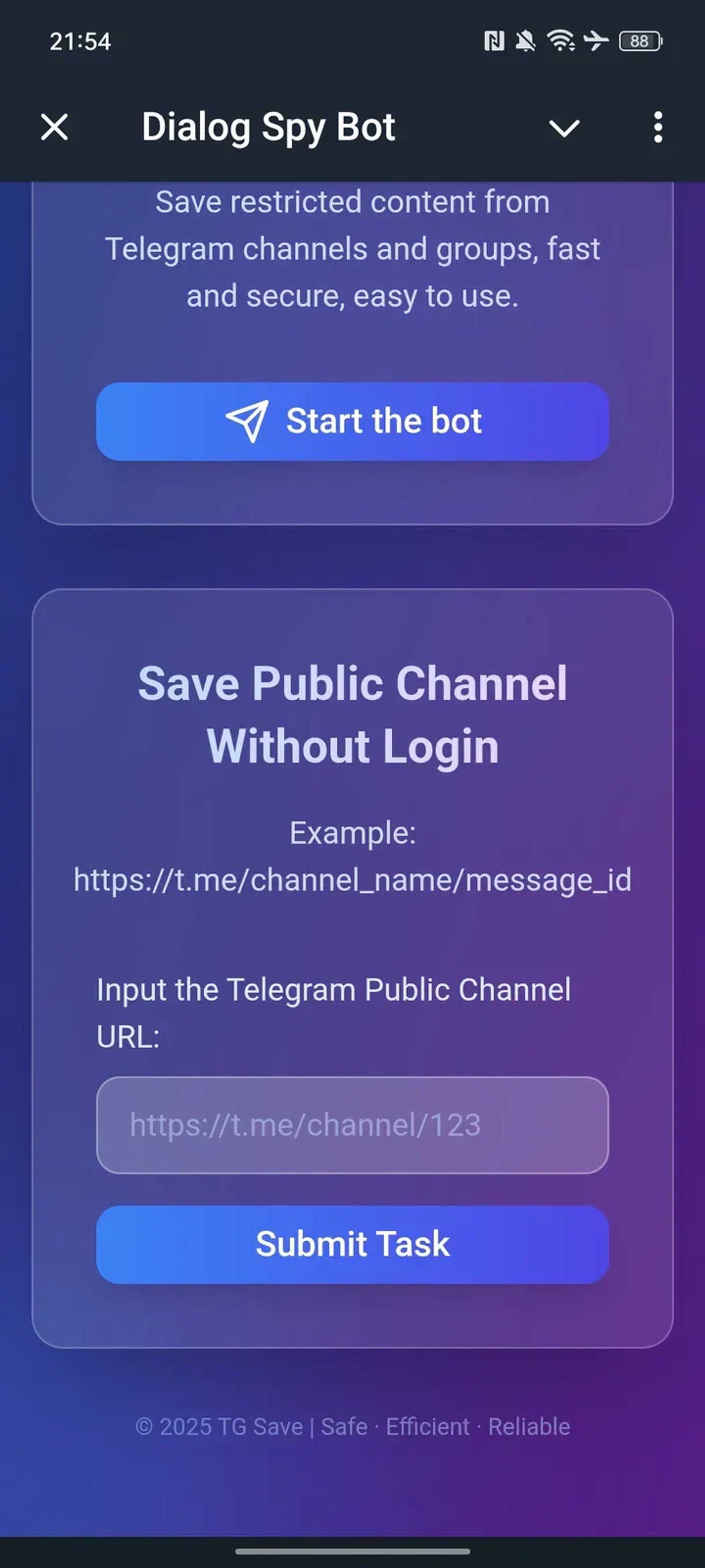 Dialog Spy Bot Telegram Screenshot 4