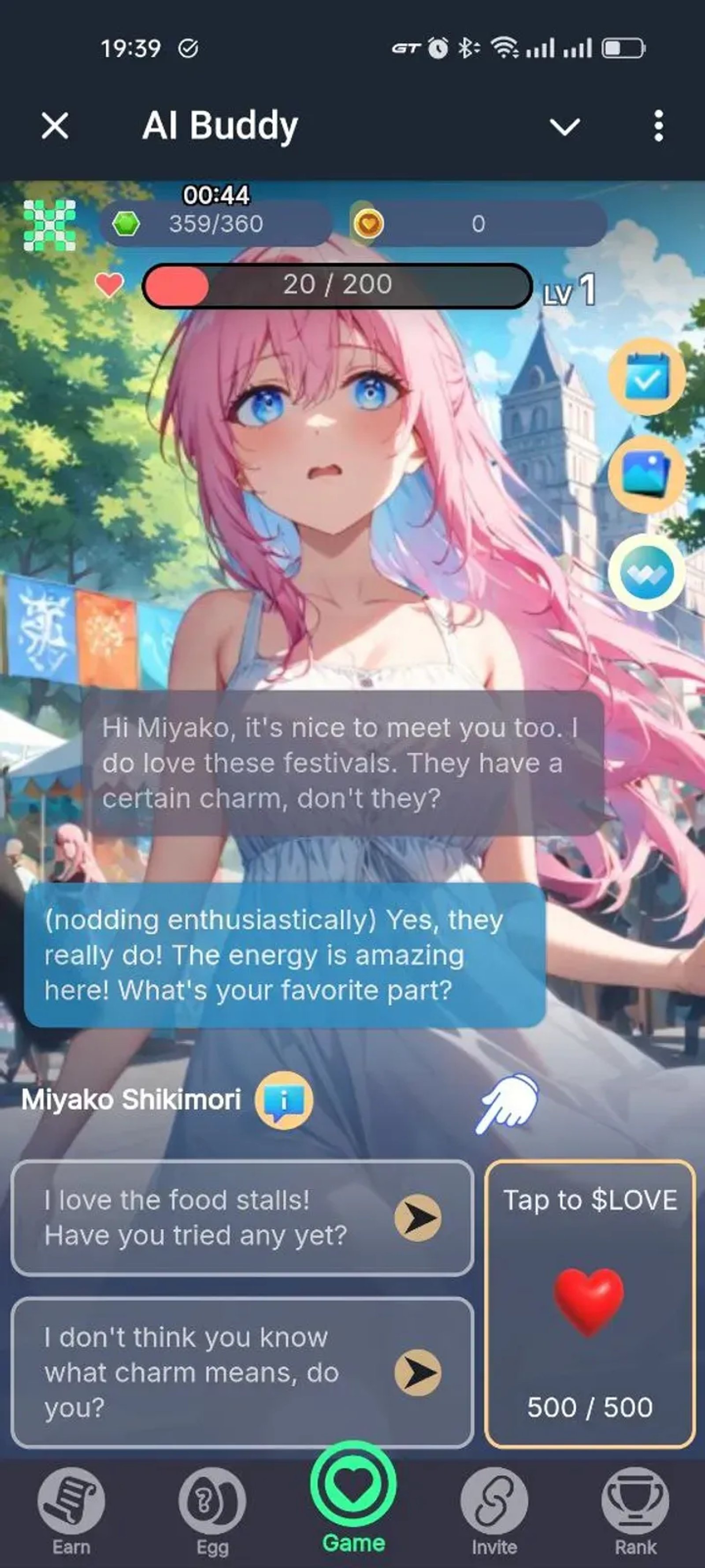 AI Buddy Telegram Screenshot 1