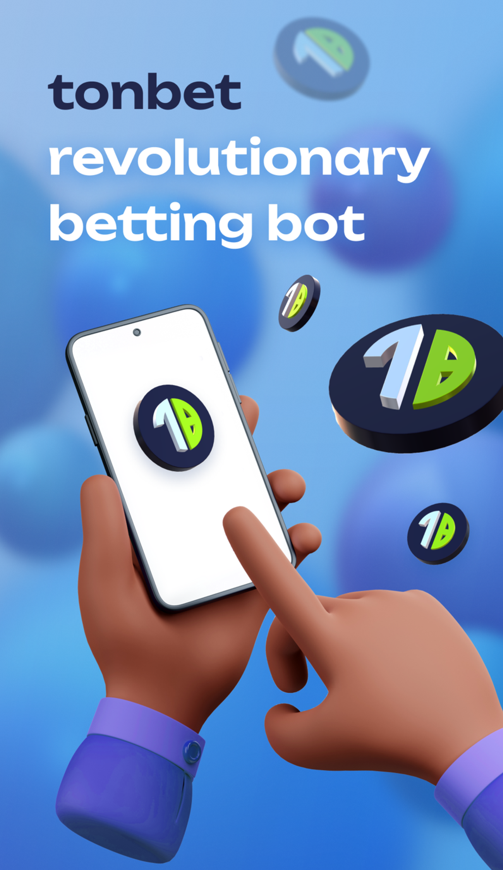 Tonbet App в Телеграм — скриншот 1