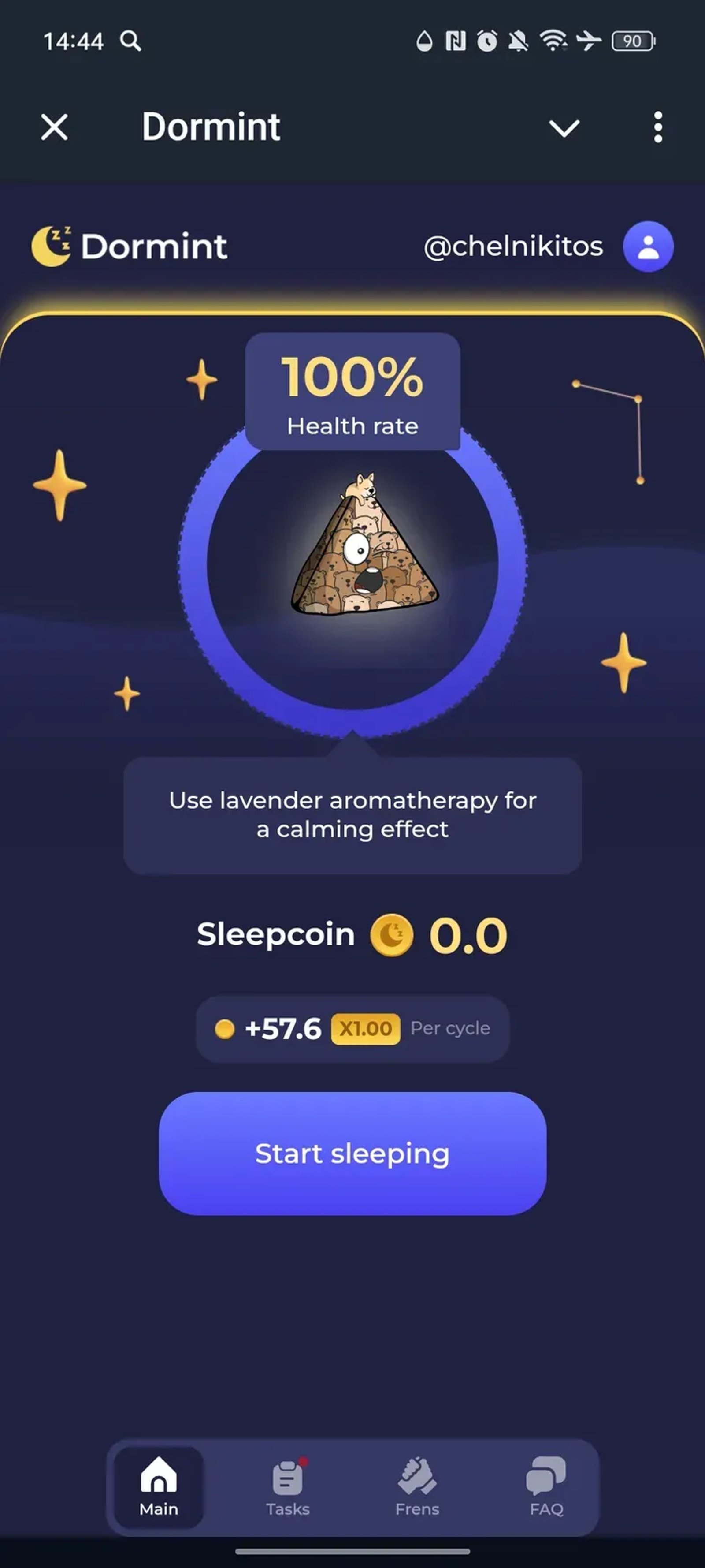 Dormint Telegram Screenshot 1