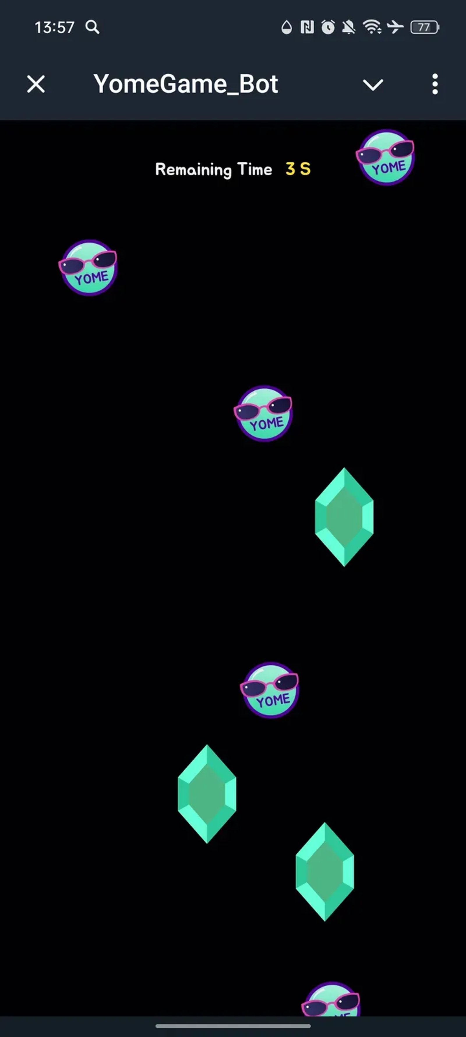 YomeGame_Bot в Телеграм — скриншот 1