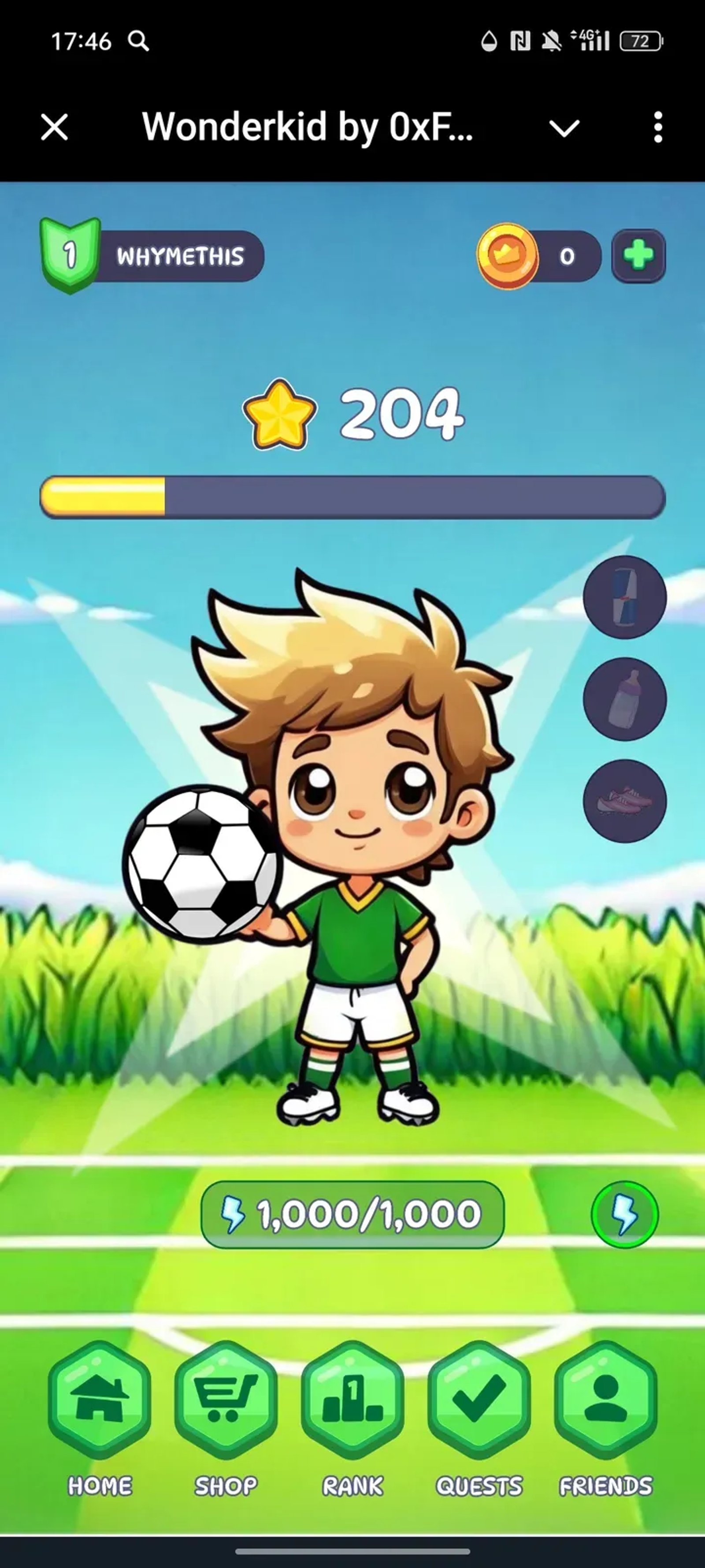 Wonderkid by 0xFútbol в Телеграм — скриншот 1