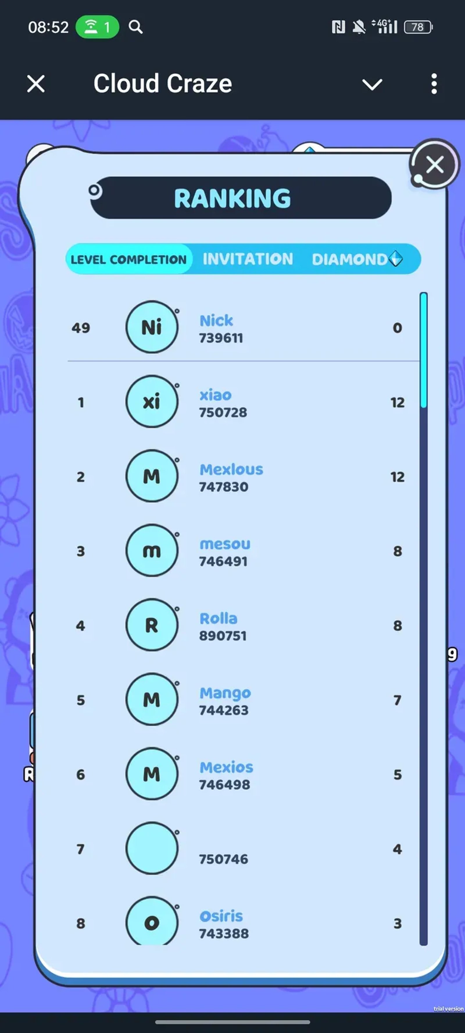 Cloud Craze в Телеграм — скриншот 4