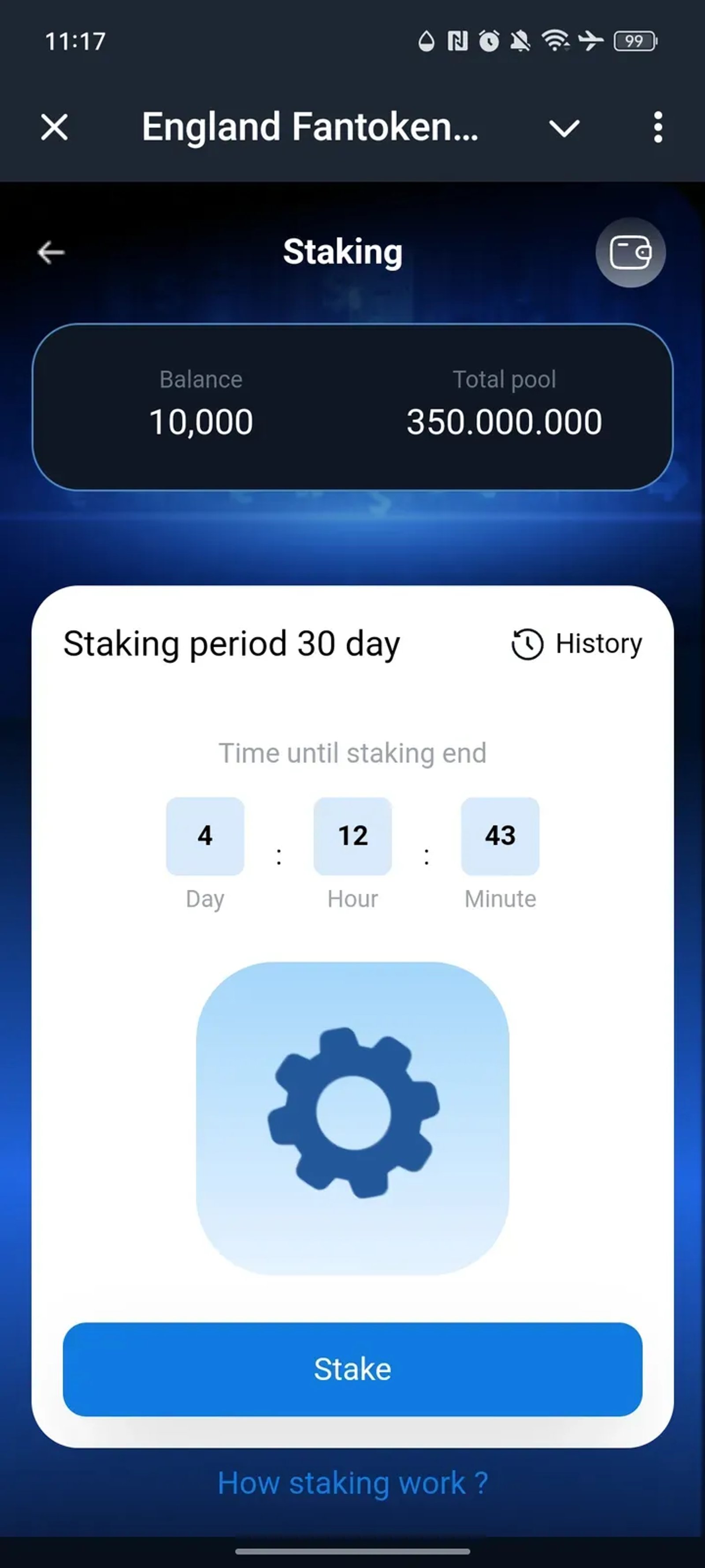 EARN RSUI в Телеграм — скриншот 5