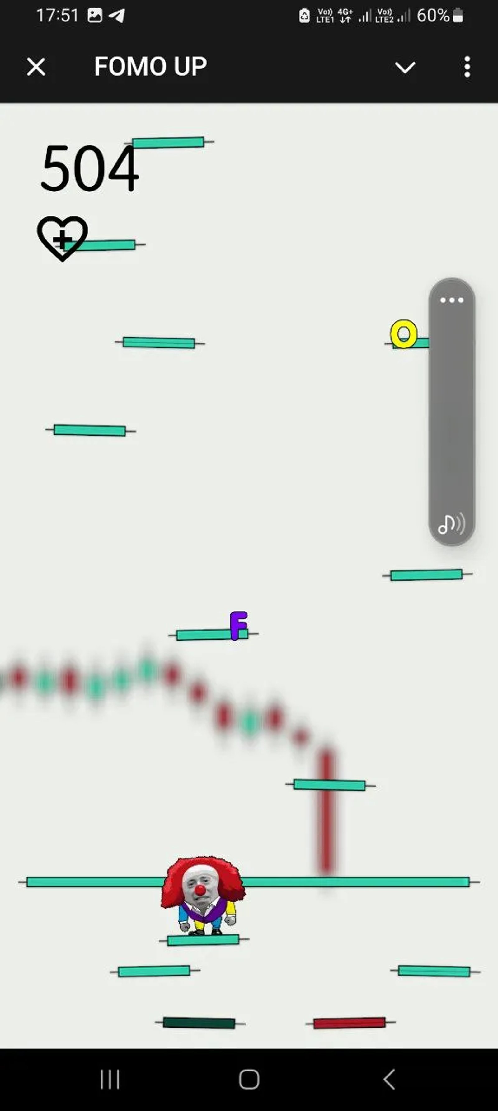 FOMO UP в Телеграм — скриншот 4