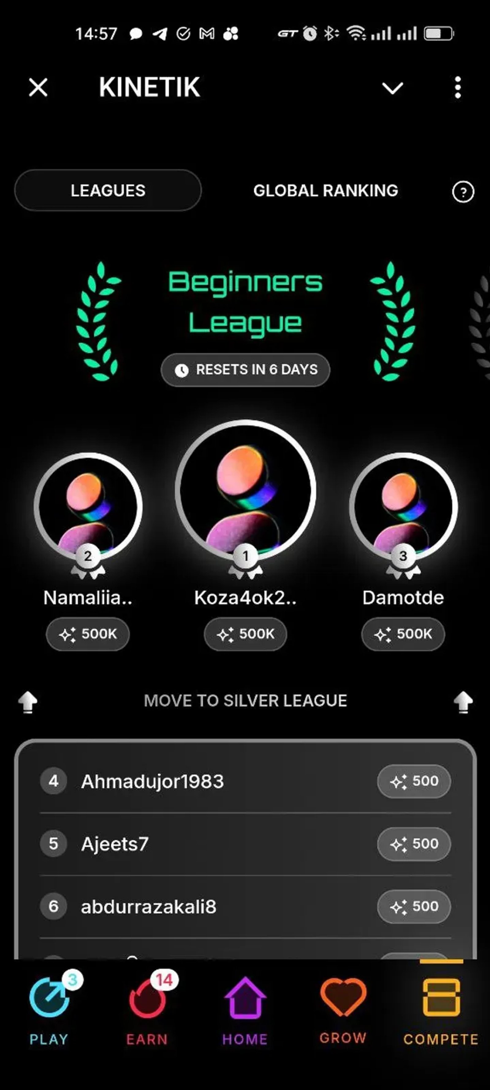 KINETIK Telegram Screenshot 5