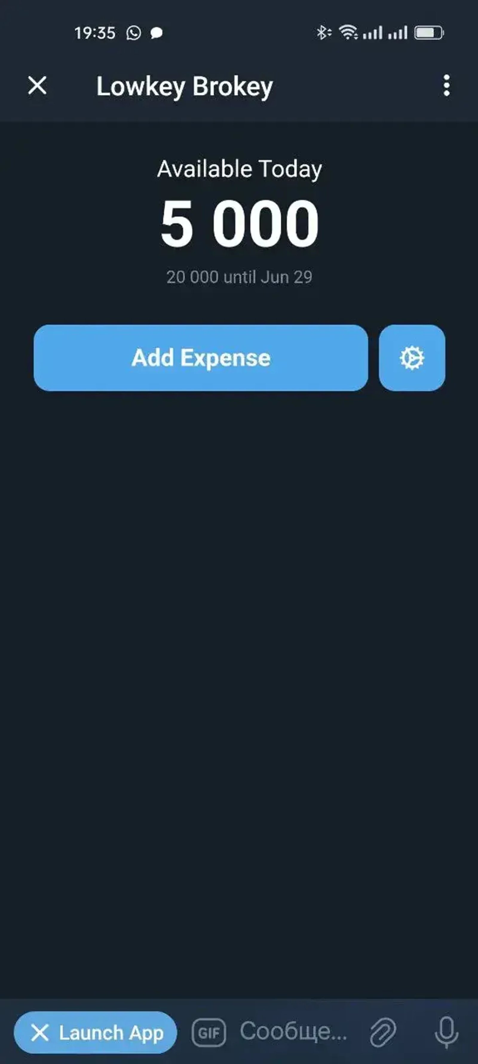 Lowkey Brokey Telegram Screenshot 3