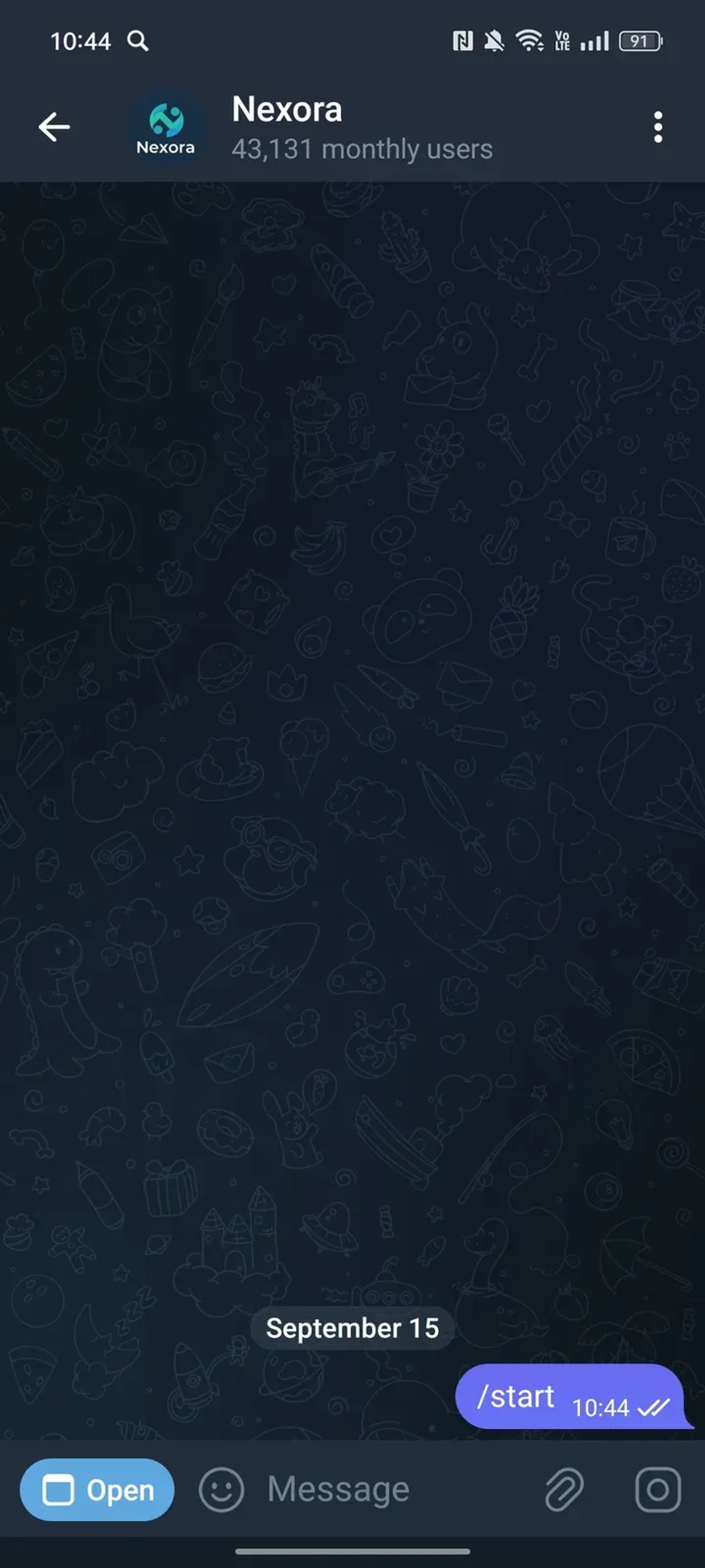 Nexora Telegram Screenshot 2