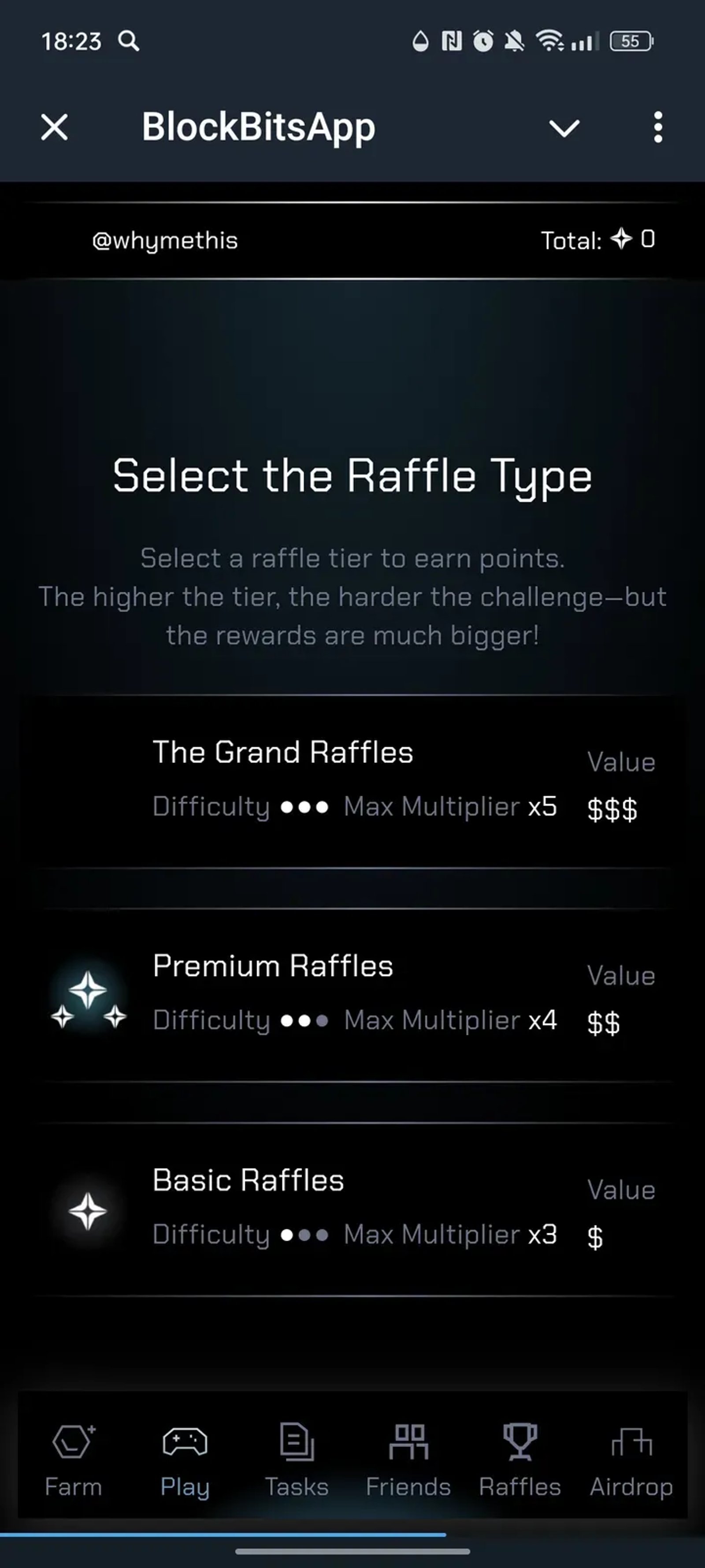 BlockBitsApp в Телеграм — скриншот 2