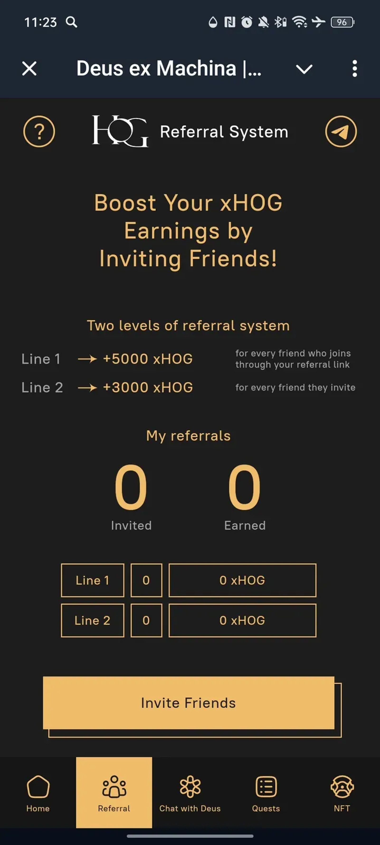 Deus ex Machina | Heart of Gold в Телеграм — скриншот 2