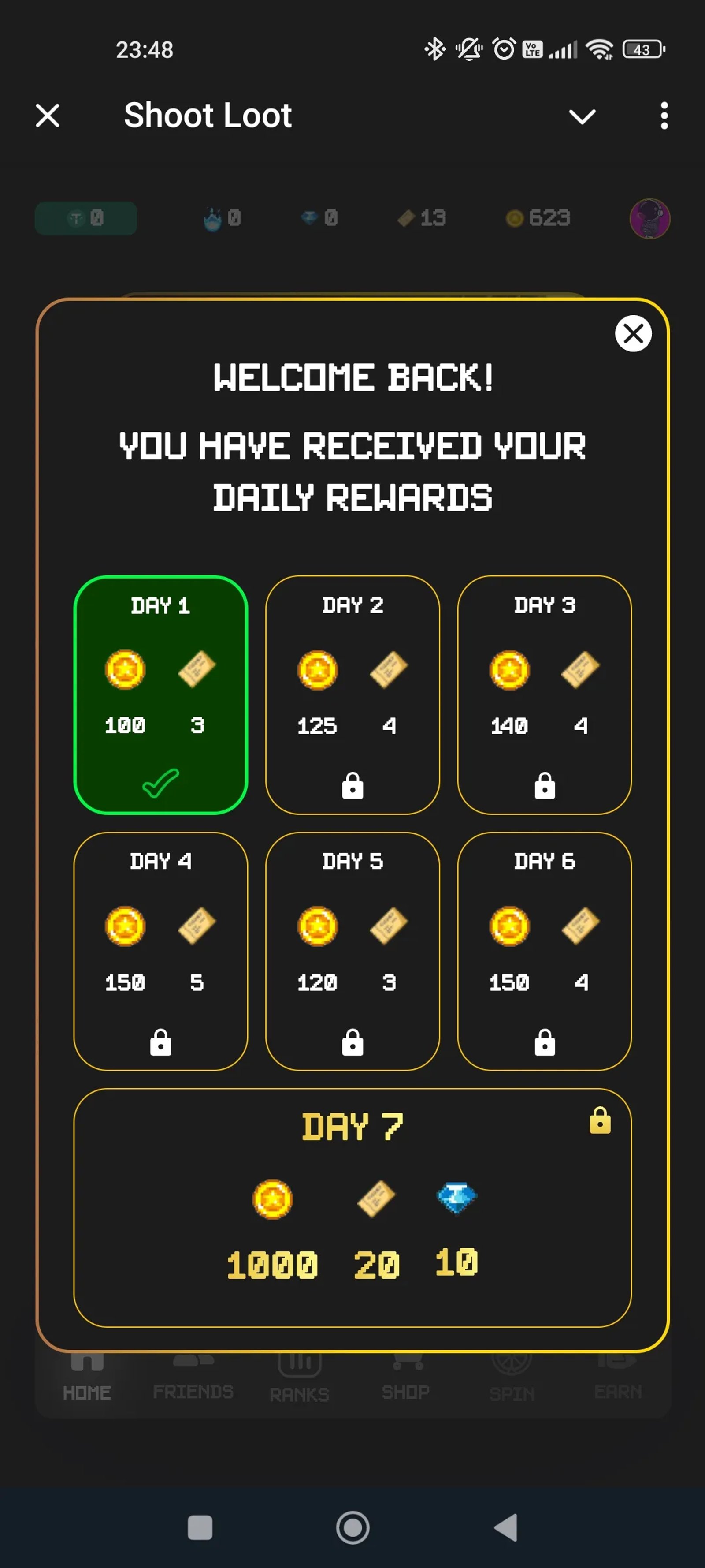 Shoot Loot Бонусы