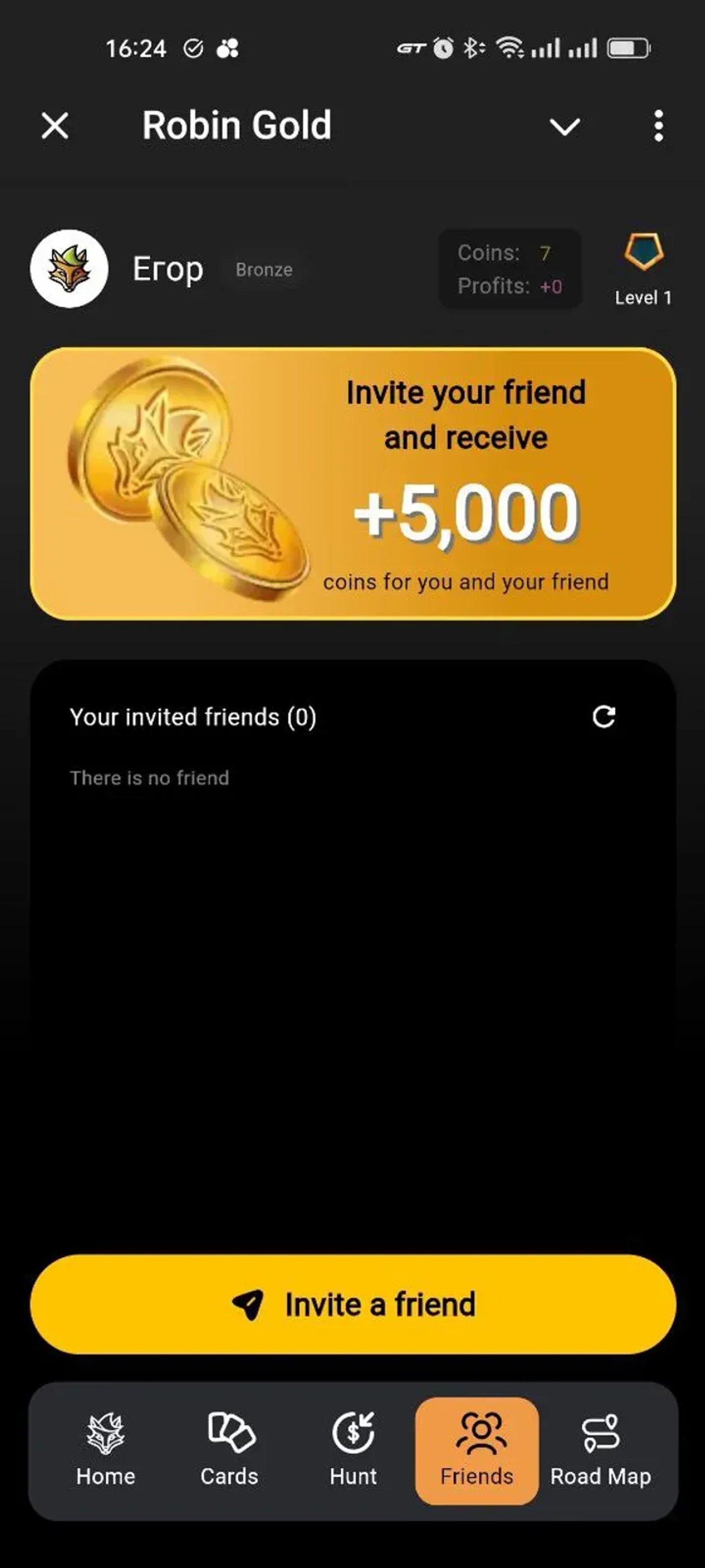 Robin Gold в Телеграм — скриншот 4