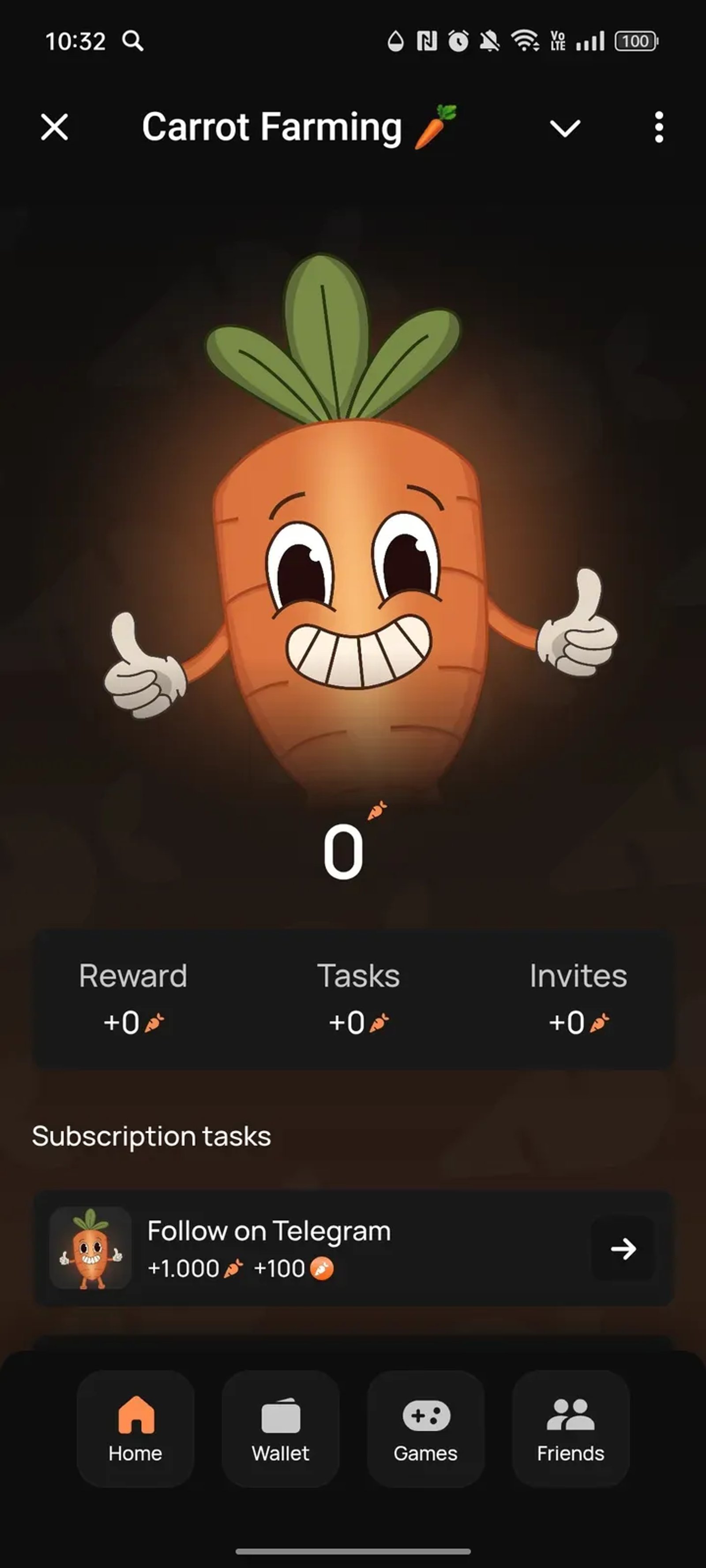 Carrot Farming 🥕 в Телеграм — скриншот 1