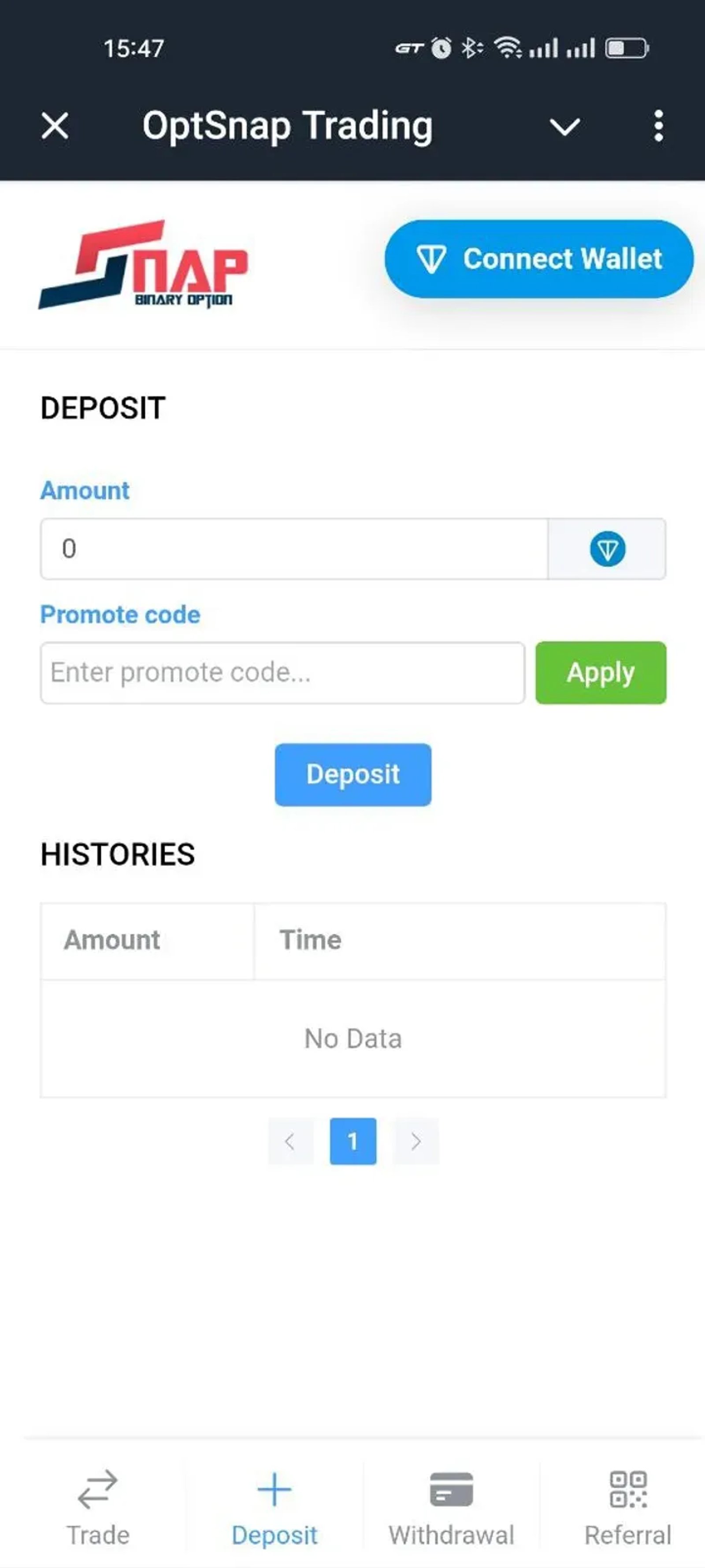 OptSnap Trading в Телеграм — скриншот 4