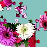 Relax puzzles. Flowers Logo Telegram