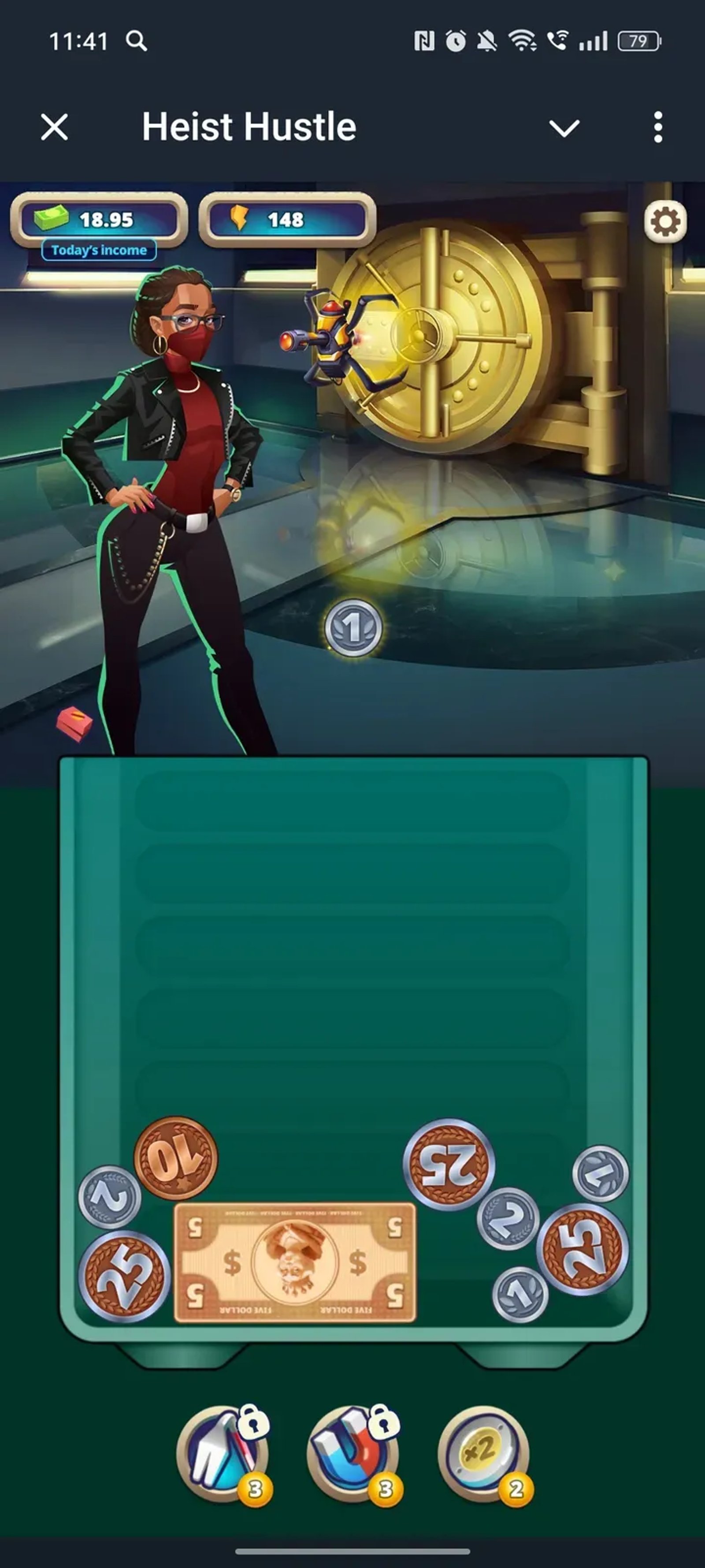 Heist Hustle в Телеграм — скриншот 4