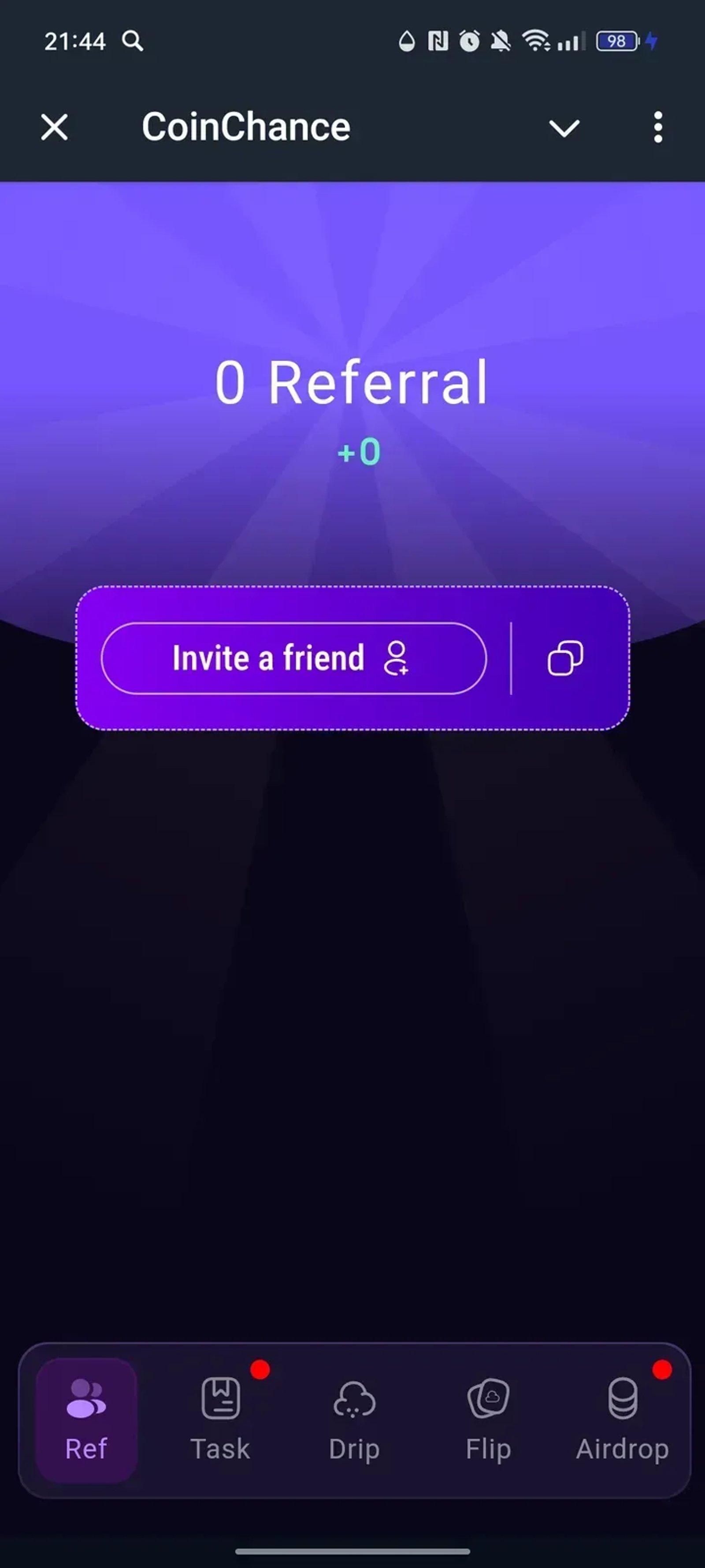 CoinChance в Телеграм — скриншот 3