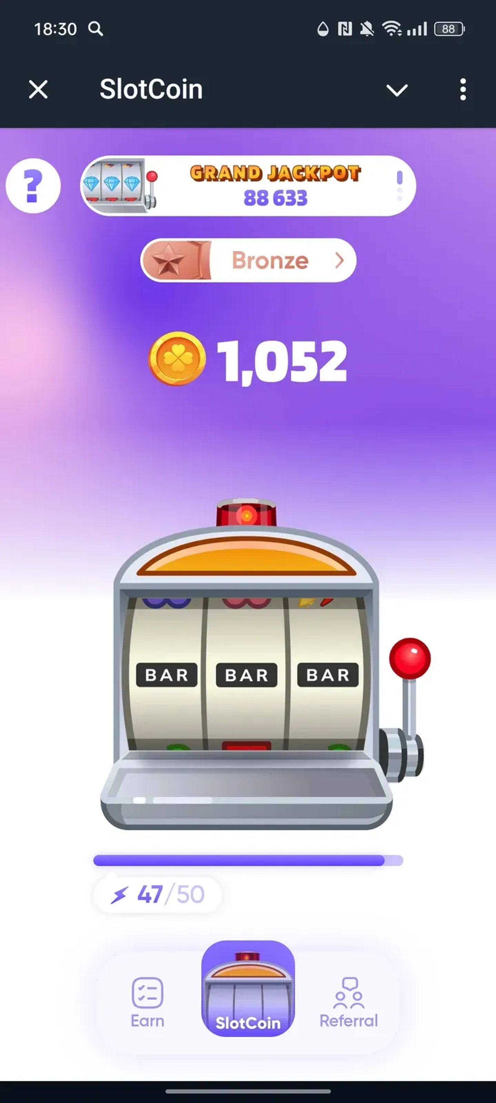 SlotCoin Telegram Screenshot 1