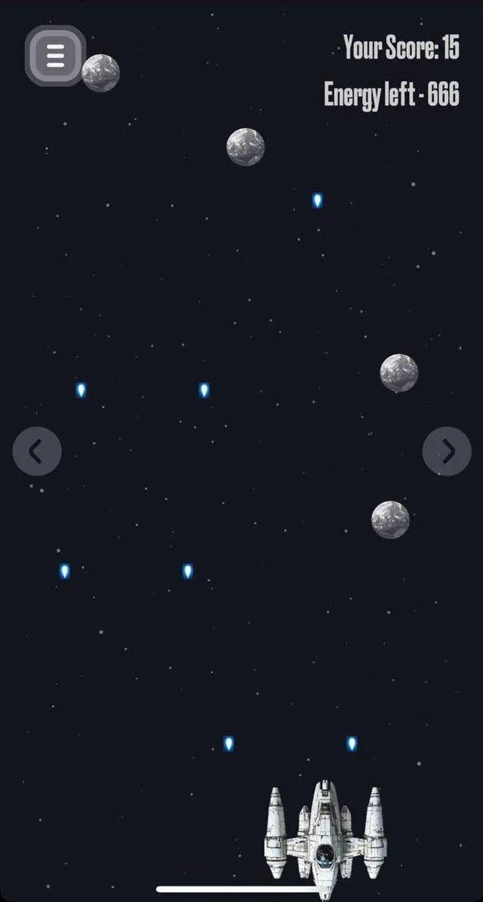 Space Attack в Телеграм — скриншот 3
