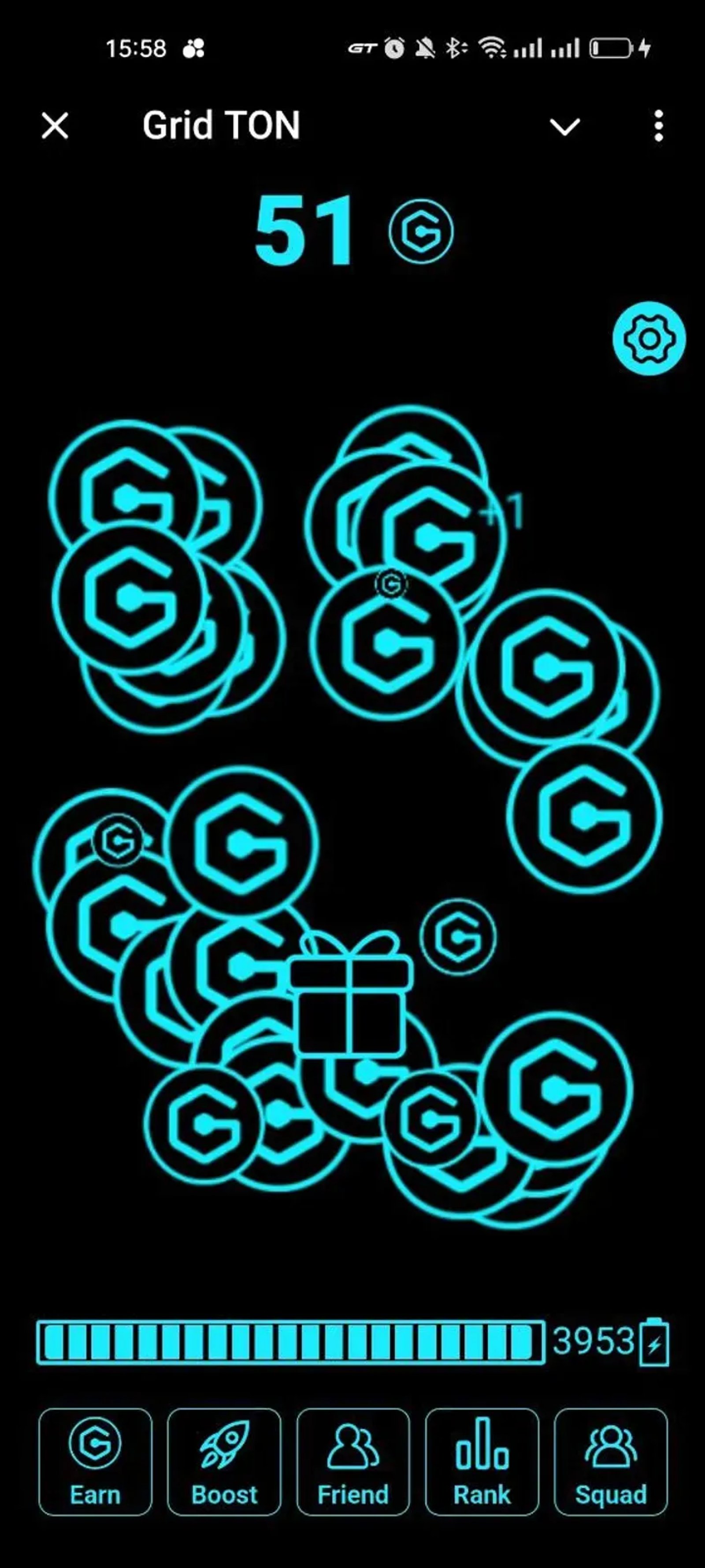 Grid TON в Телеграм — скриншот 7