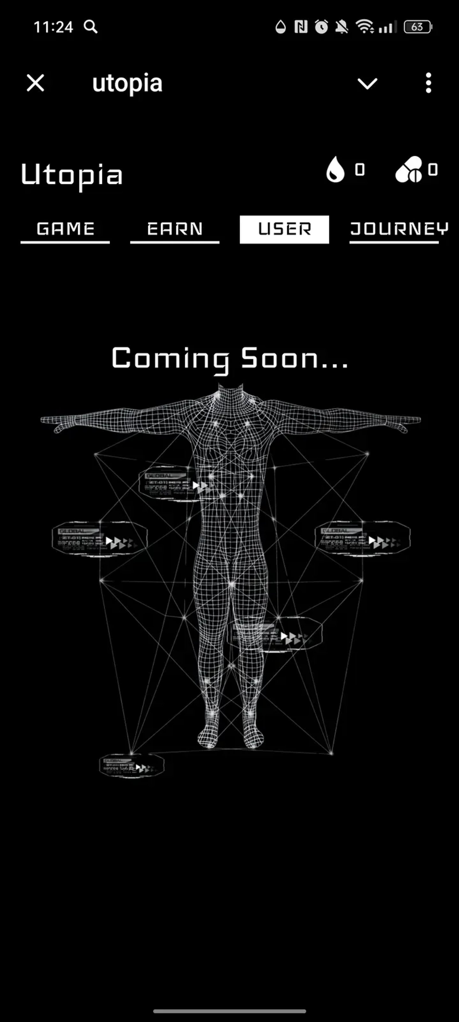 utopia в Телеграм — скриншот 3