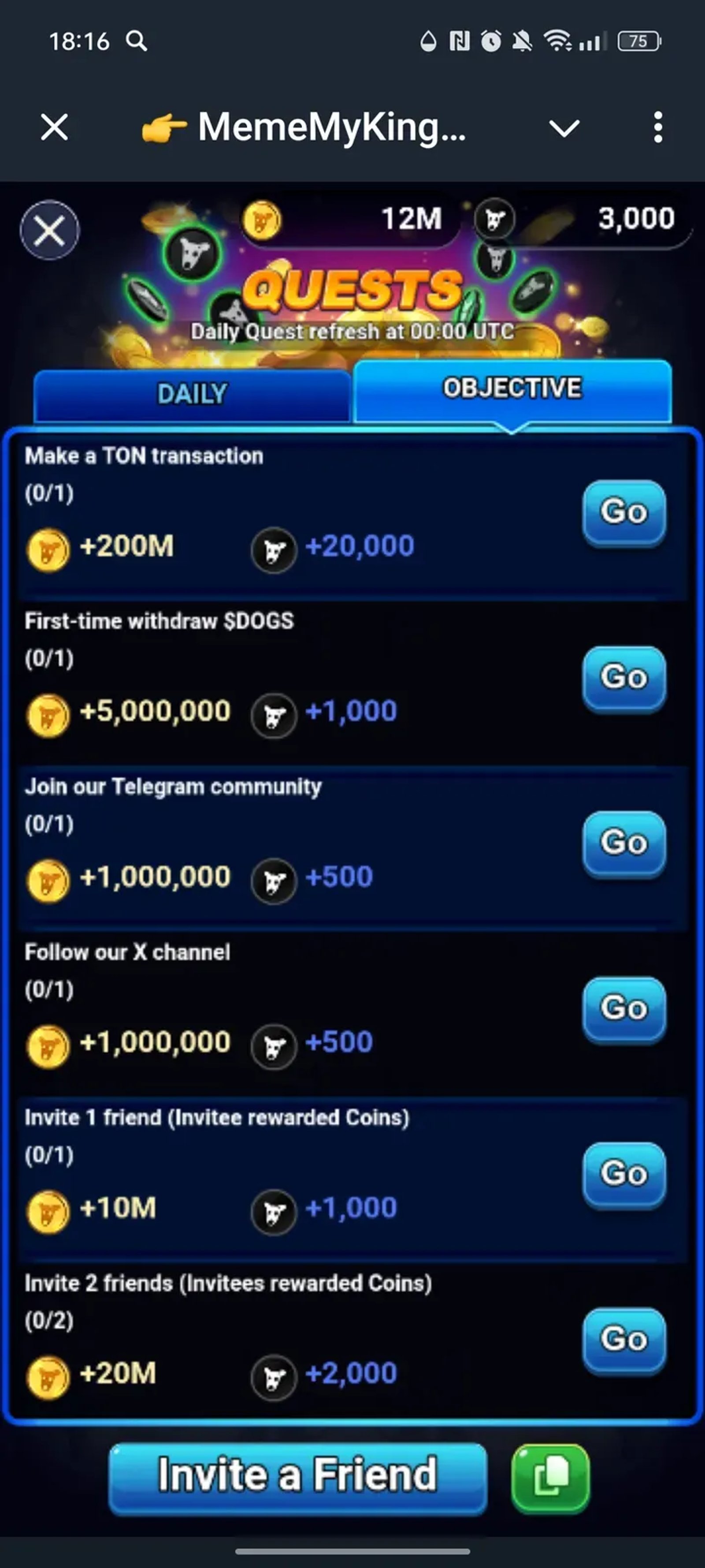 👉 MemeMyKingdom Official Game ▶️ в Телеграм — скриншот 2
