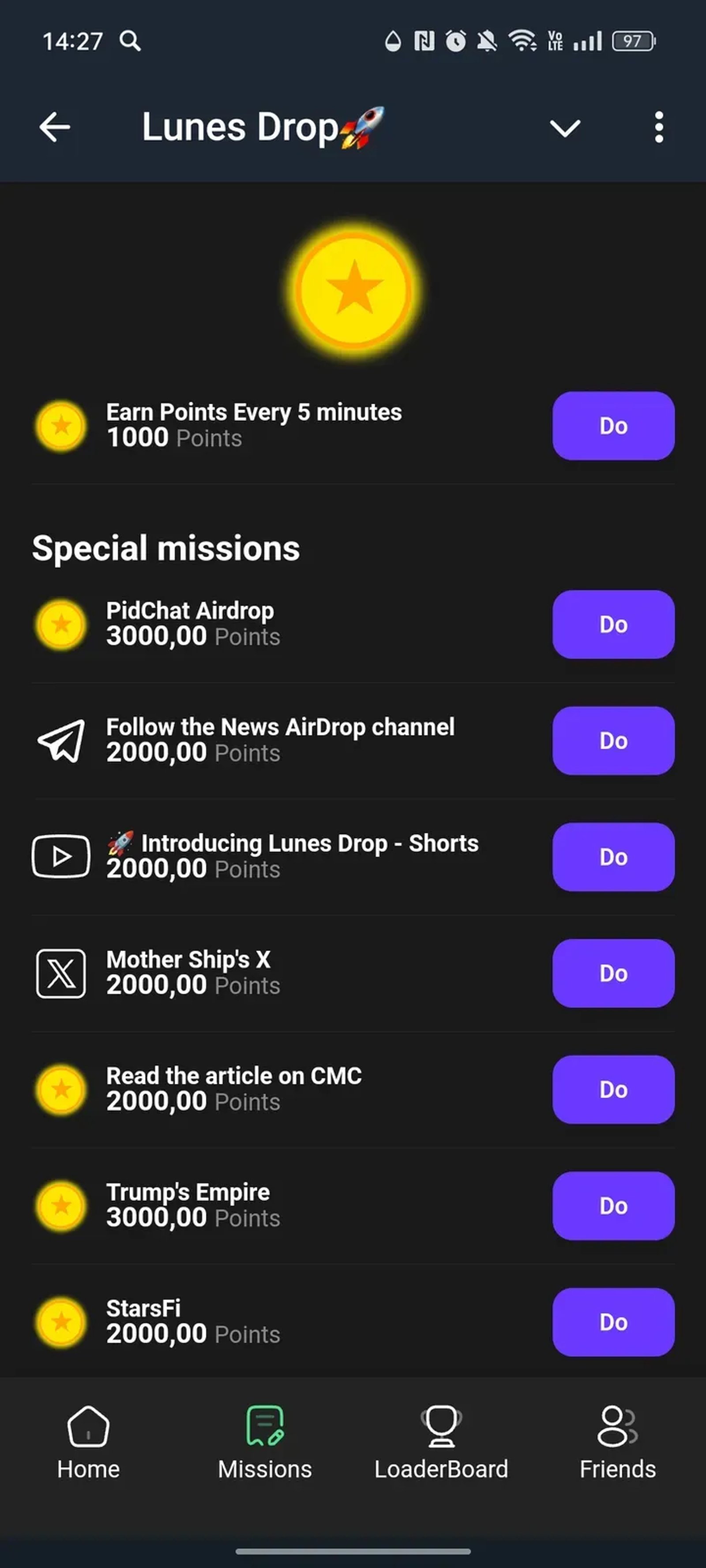 Lunes Drop🚀 в Телеграм — скриншот 2