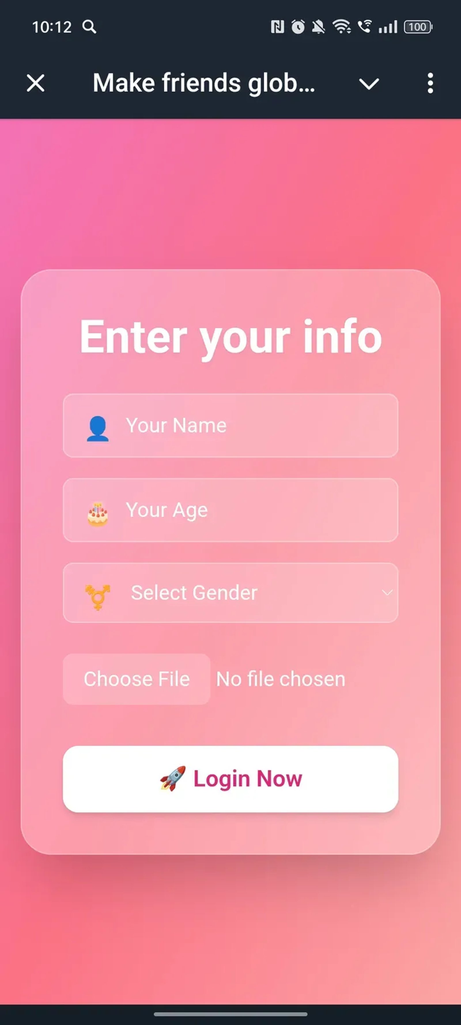 Make friends global π Telegram Screenshot 3