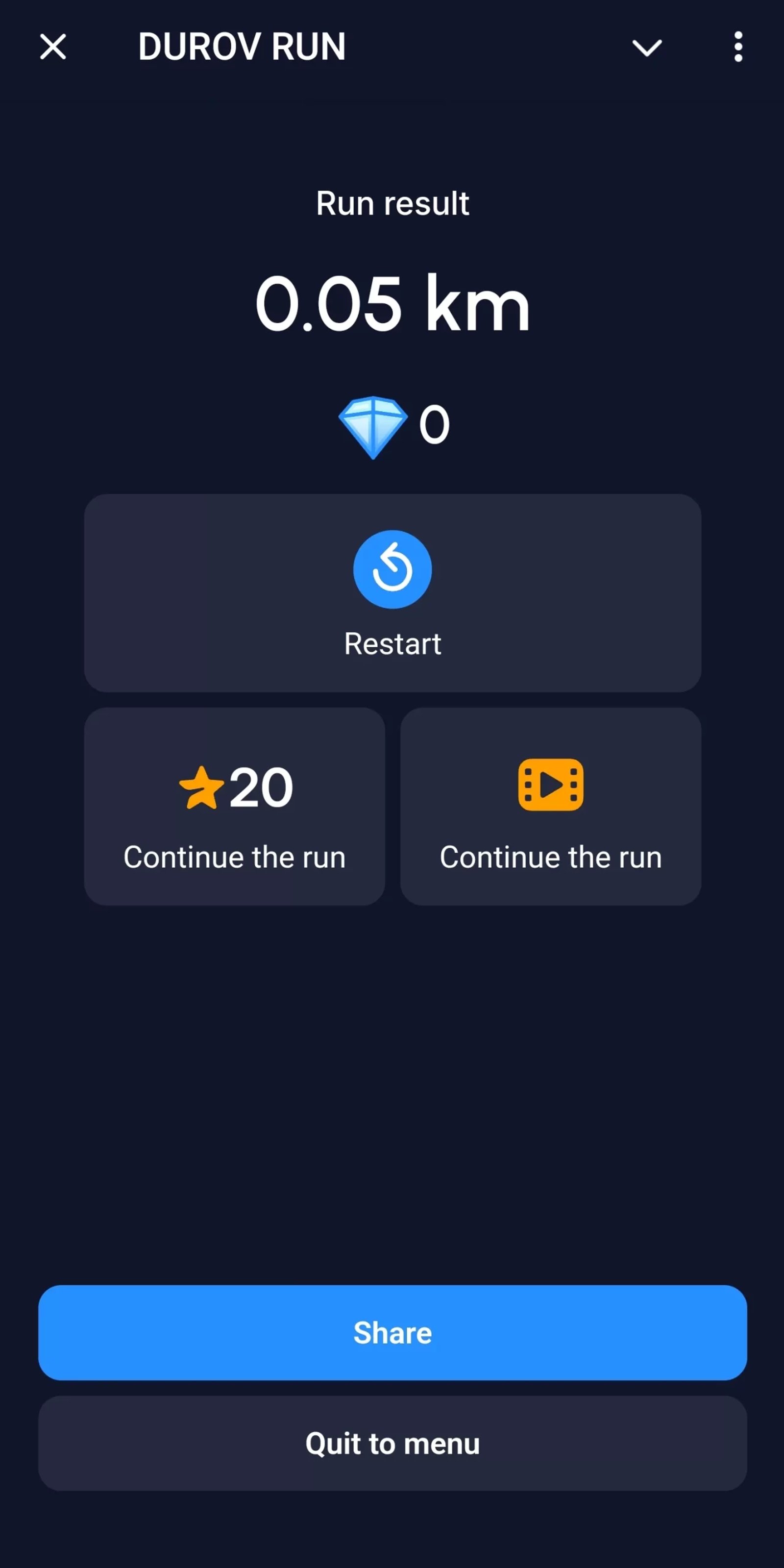 Durov Run Профиль