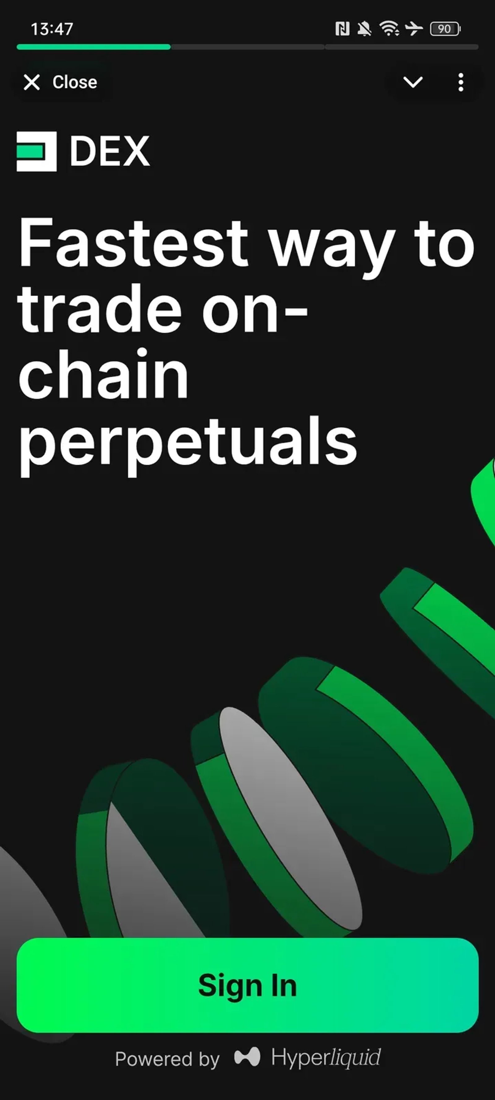 DEX.ORG Telegram Screenshot 1