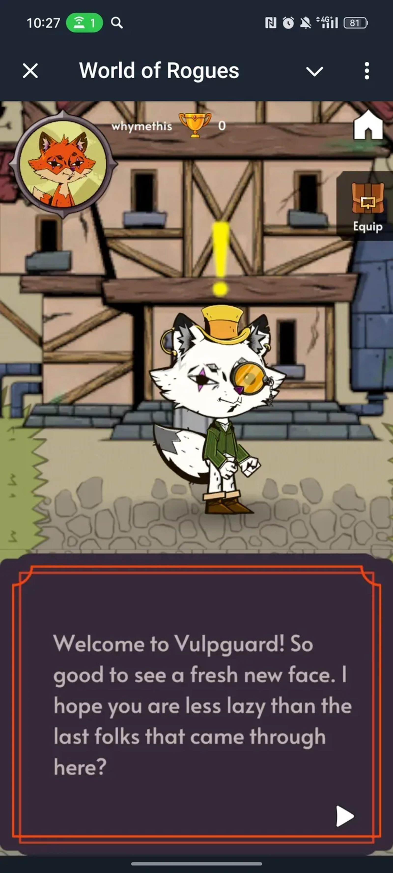 World of Rogues в Телеграм — скриншот 3