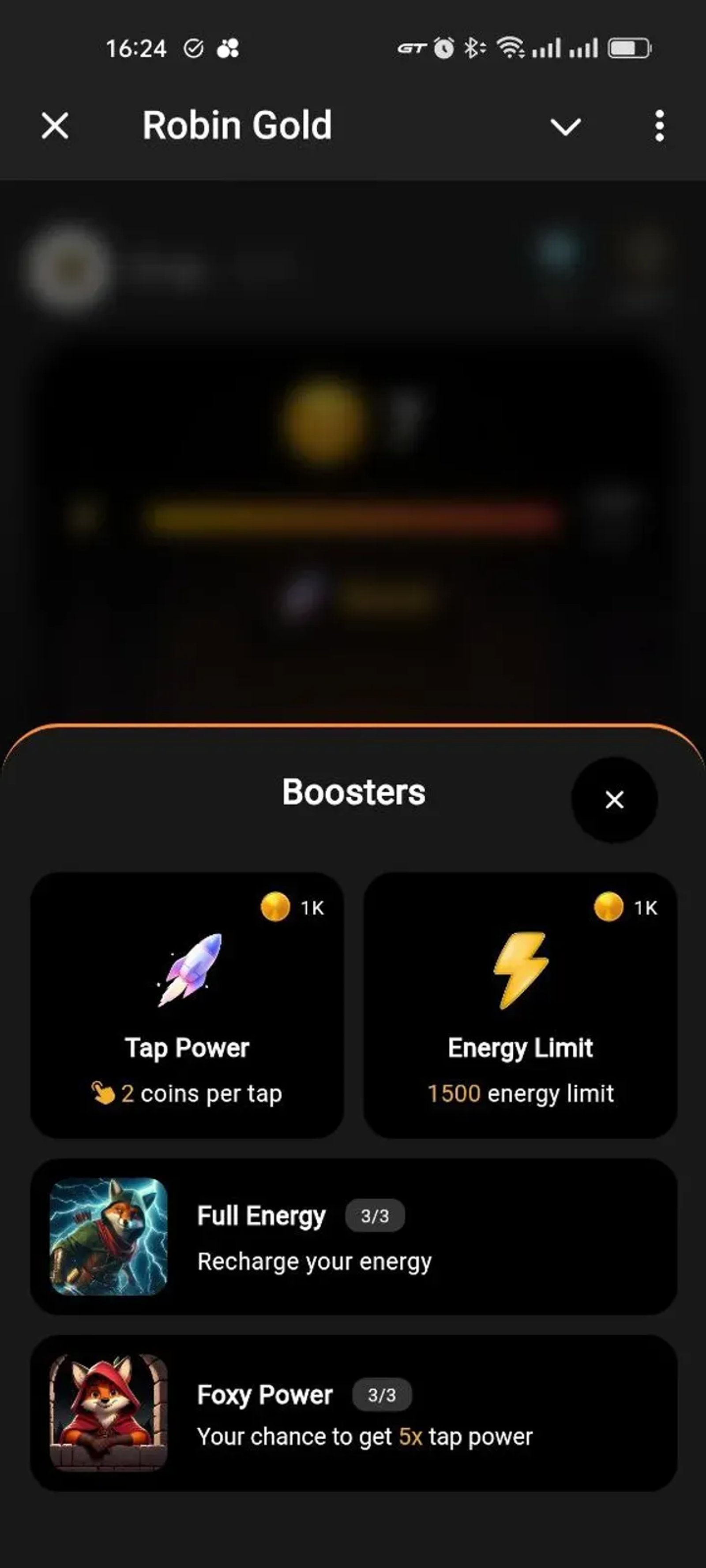 Robin Gold в Телеграм — скриншот 5