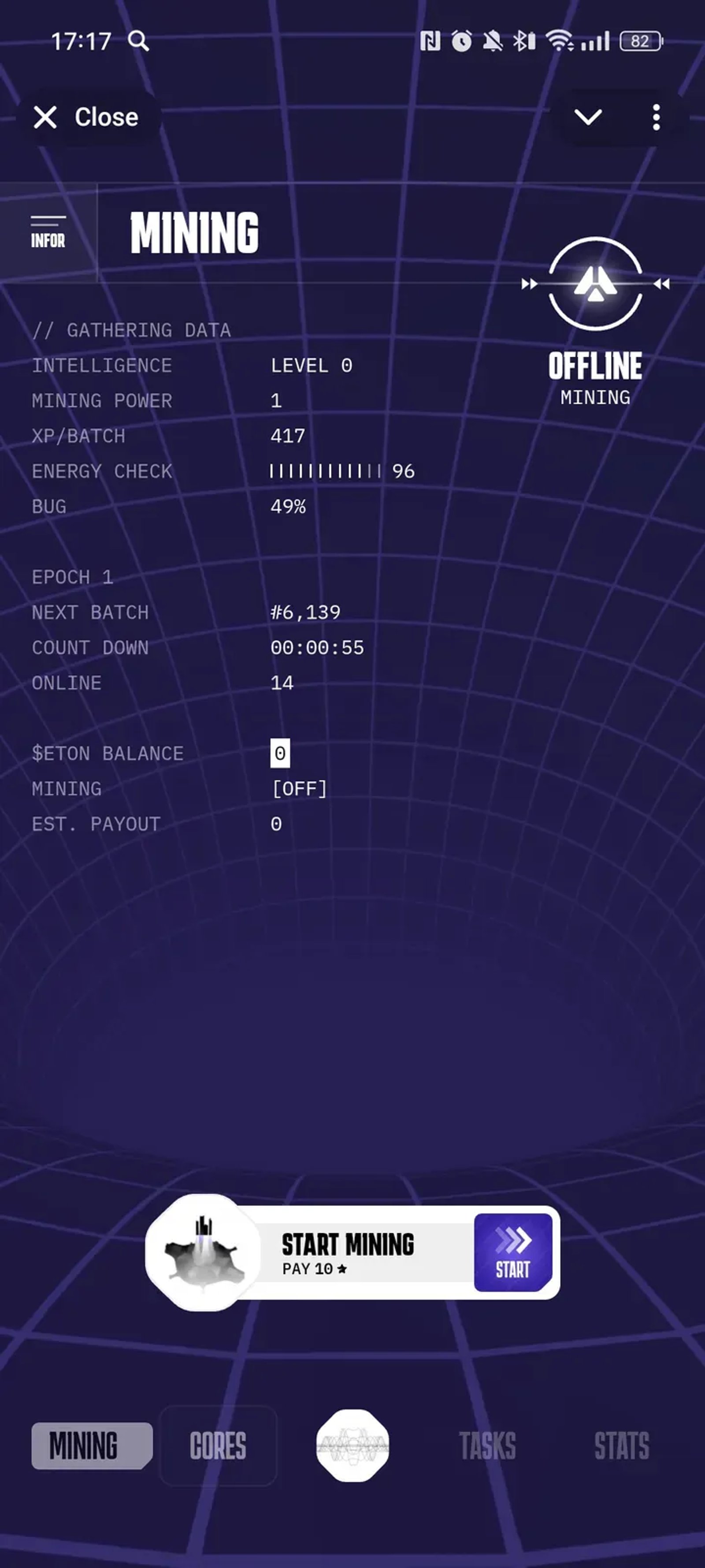 ETON Telegram Screenshot 1