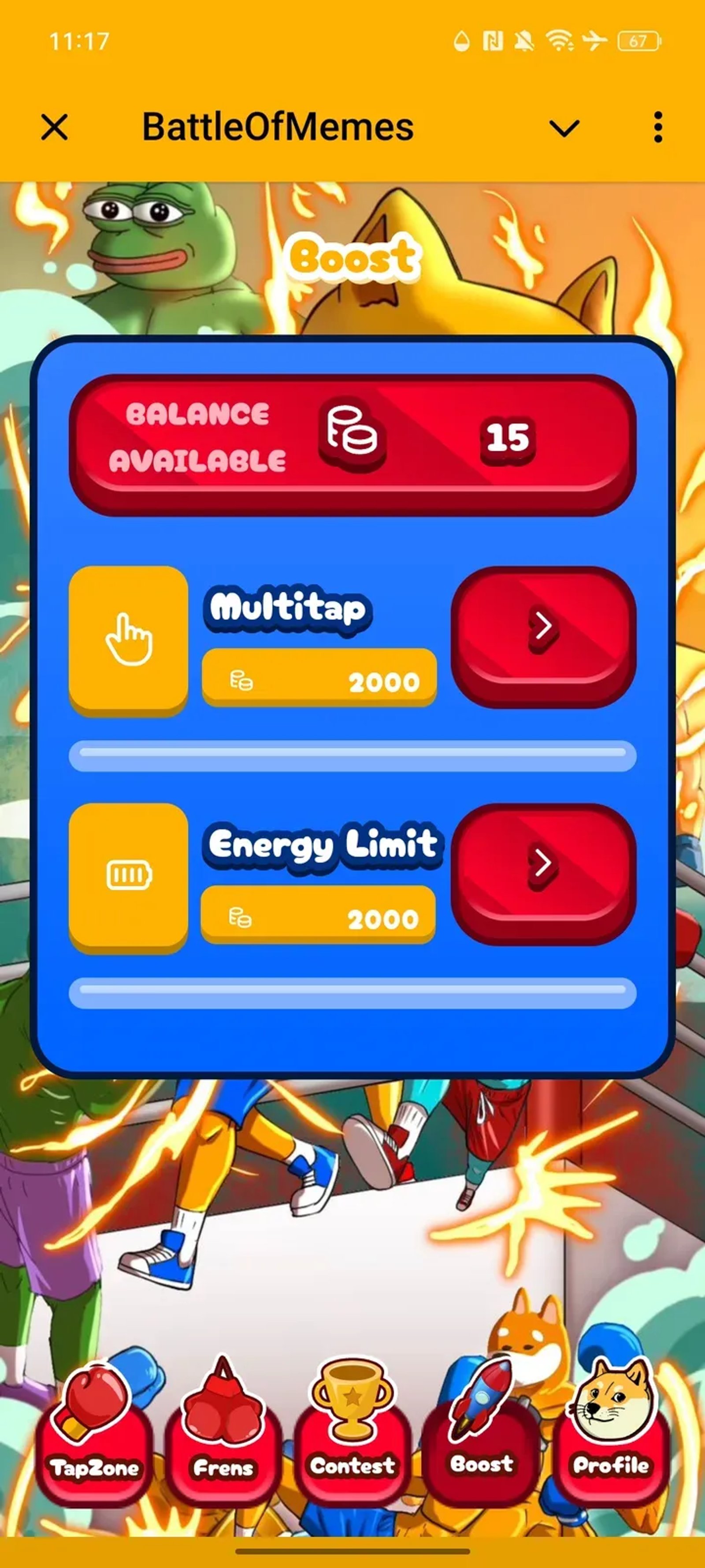 BattleOfMemes в Телеграм — скриншот 4