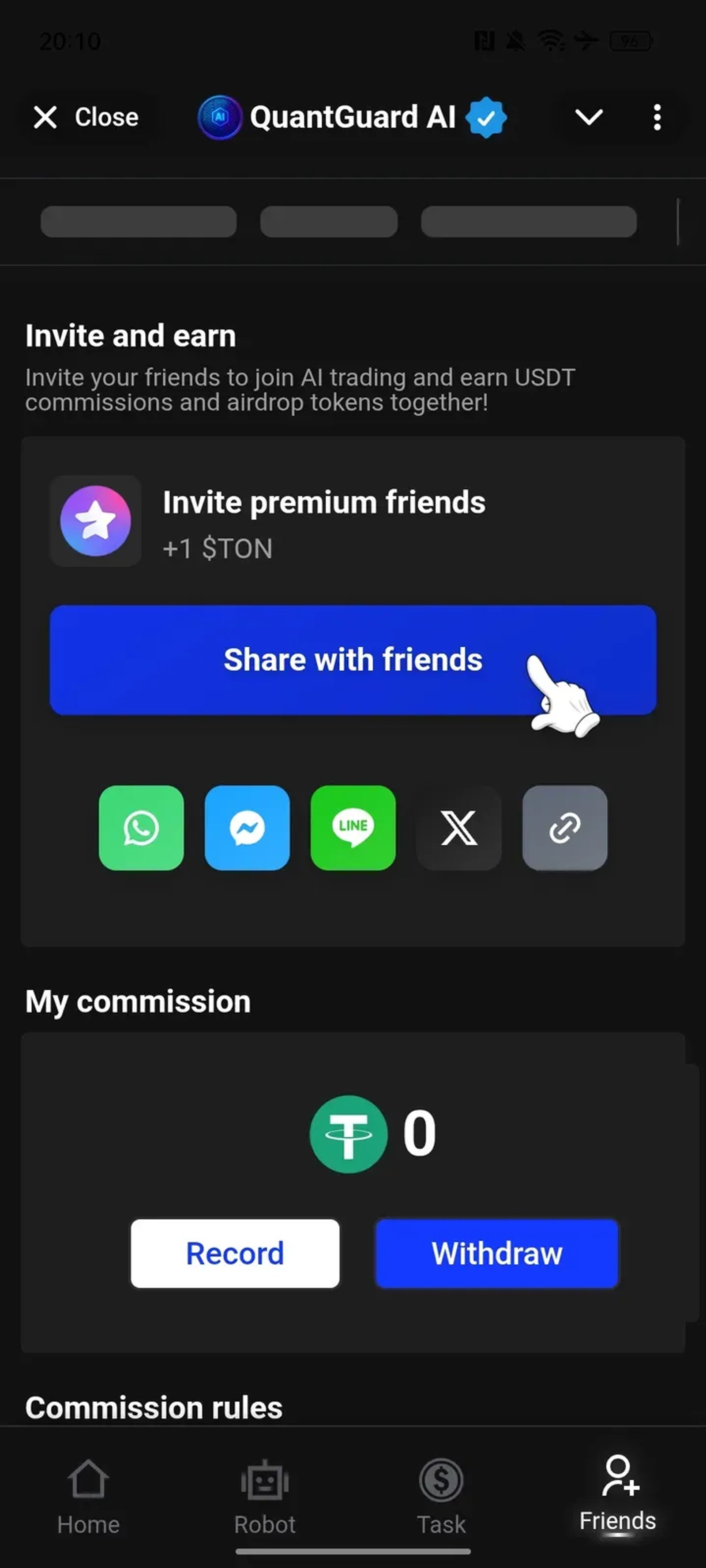 ETH Miner App Telegram Screenshot 4