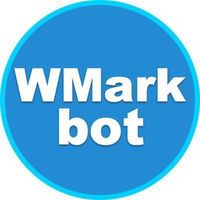 Watermark bot (wmark.me) Logo Telegram