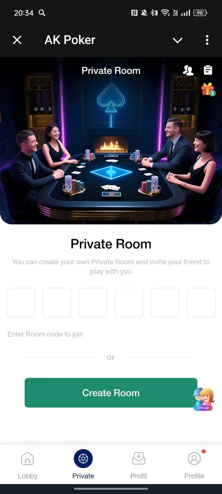 AK Poker Telegram Screenshot 2