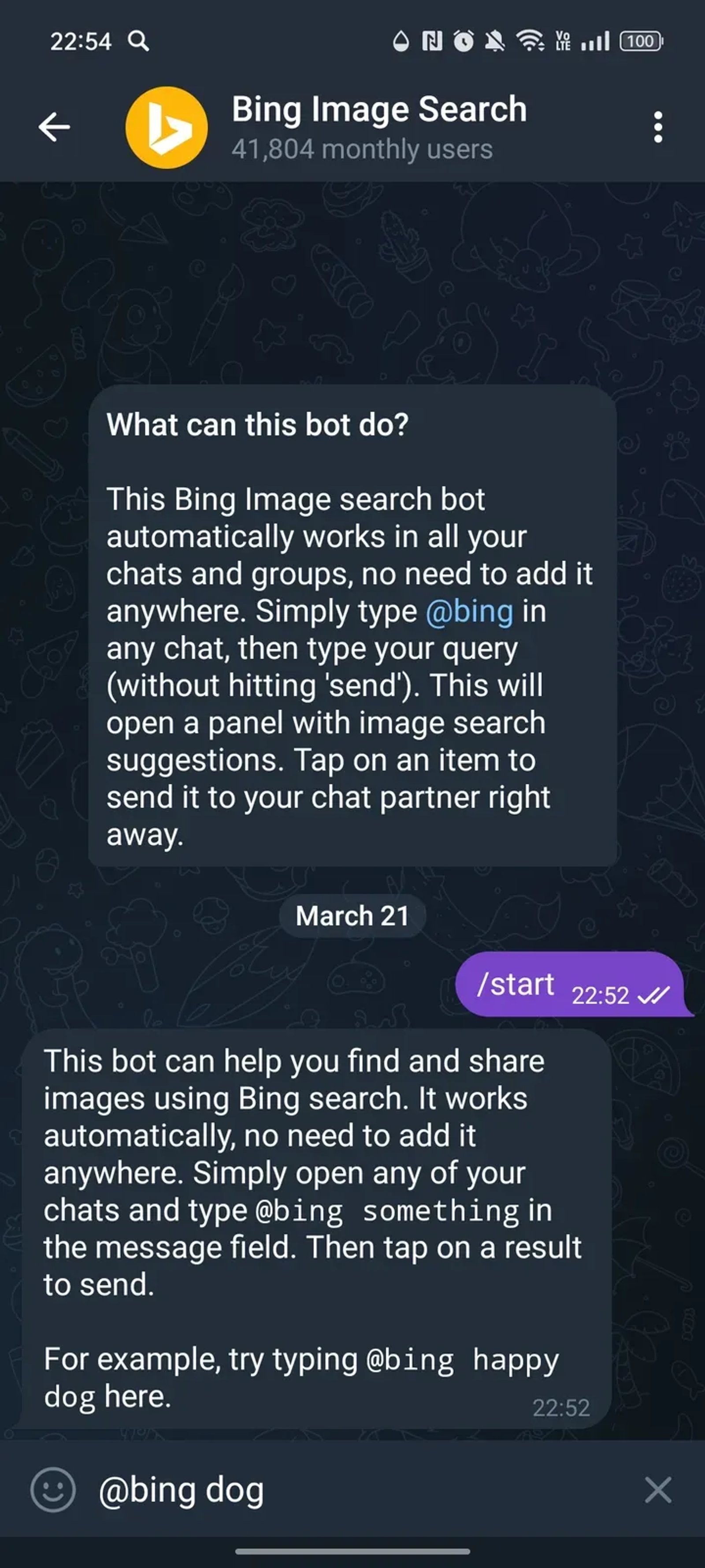 Bing Image Search Telegram Screenshot 4
