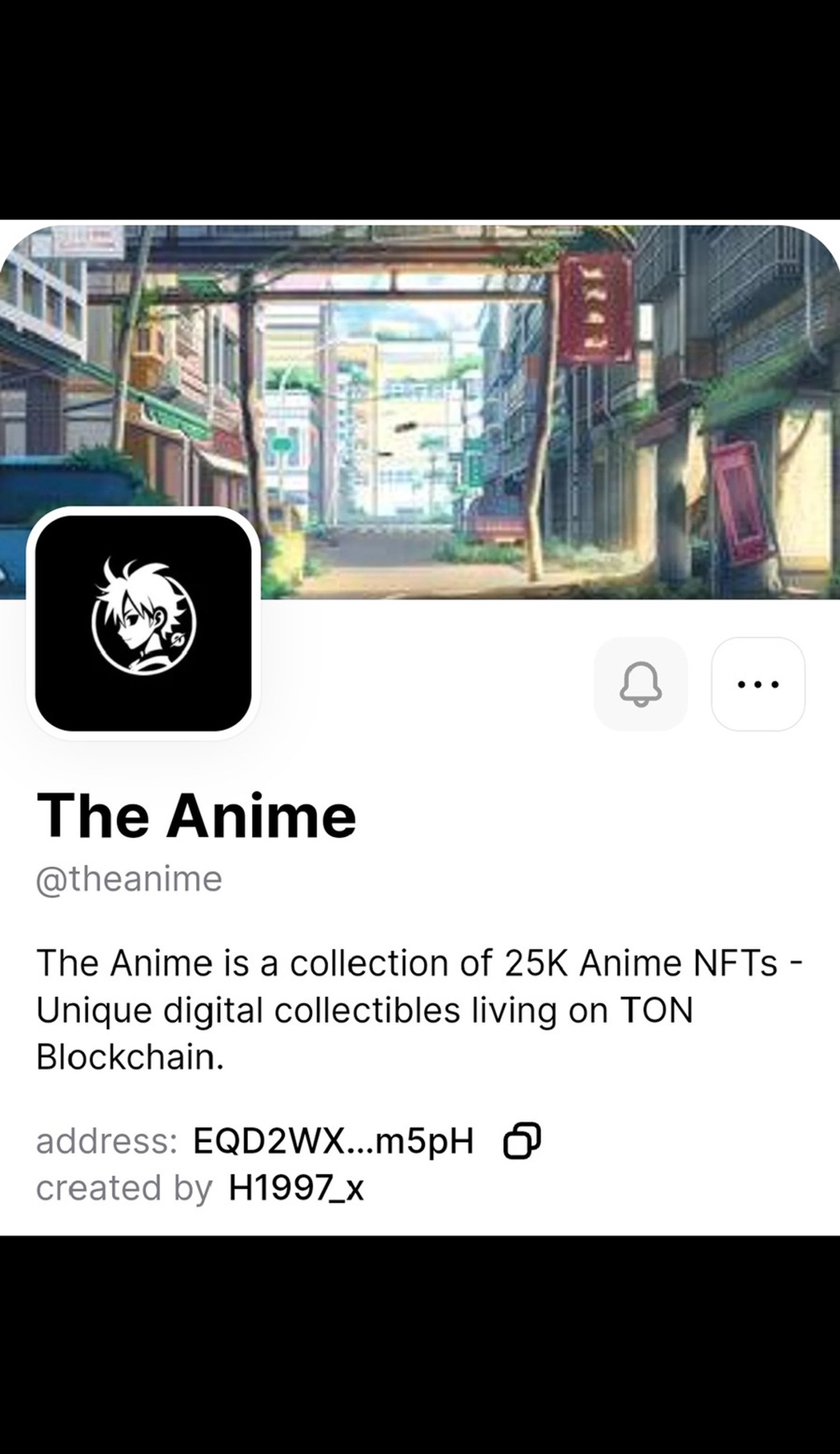 The Anime в Телеграм — скриншот 1